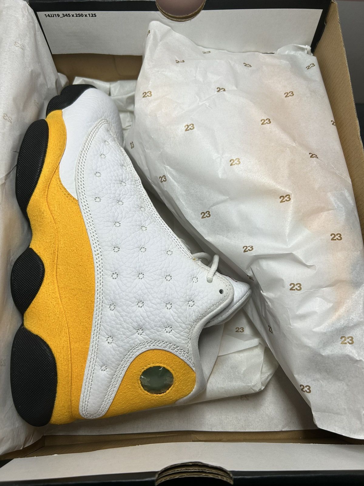 image of Size 9 - Jordan 13 Del Sol 2022 Shoes in White, Men's