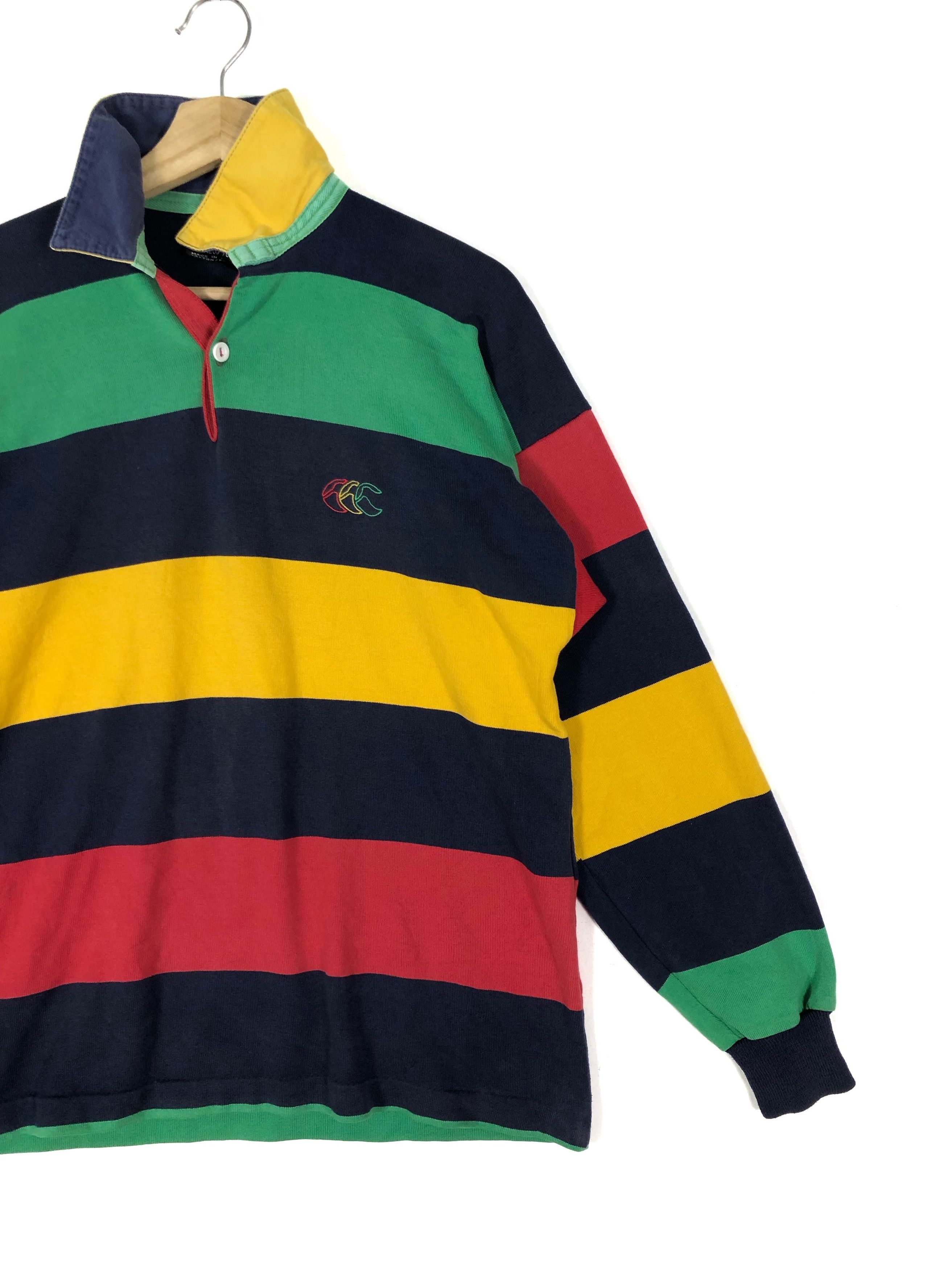 Canterbury of New Zealand RARE🔥VINTAGE 90’S CANTERBURY REGGAE COLOURWAY RUGBY WEAR Size US M / EU 48-50 / 2 - 4 Thumbnail