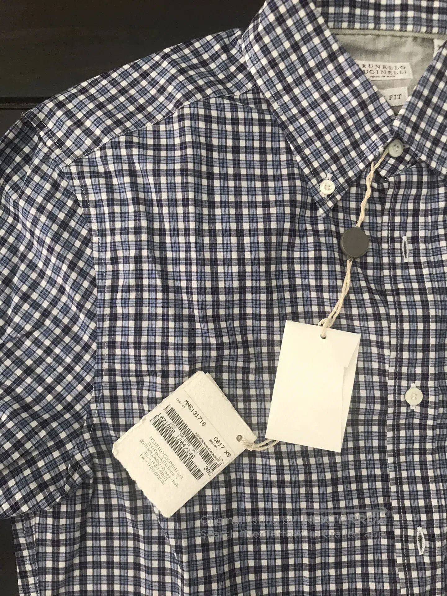 Brunello Cucinelli brunello cucinelli slim fit shirt for men. Size US XS / EU 42 / 0 - 3 Thumbnail