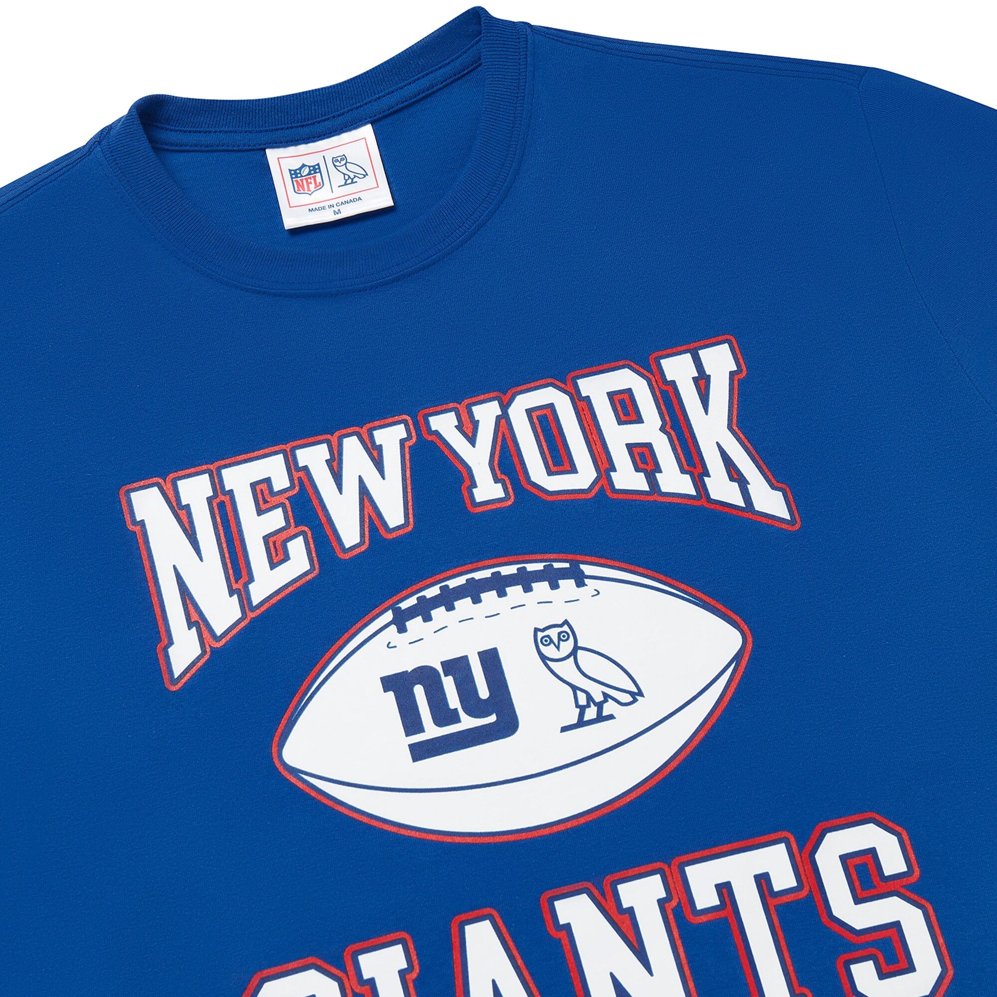 NFL × October's Very Own OVO x NFL New York Giants Longsleeve T-Shirt new with tags Size US M / EU 48-50 / 2 - 9 Thumbnail