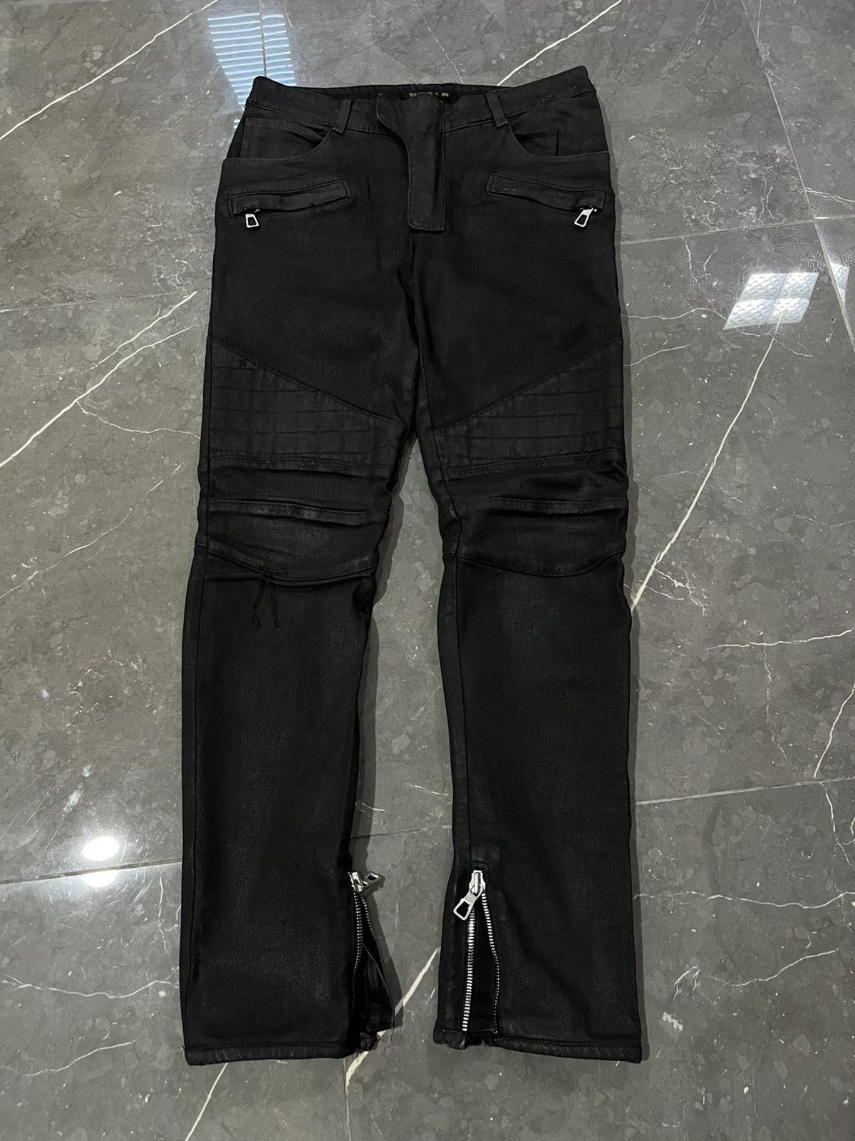 Balmain BALMAIN WAXED JEANS Size US 31 - 3 Thumbnail