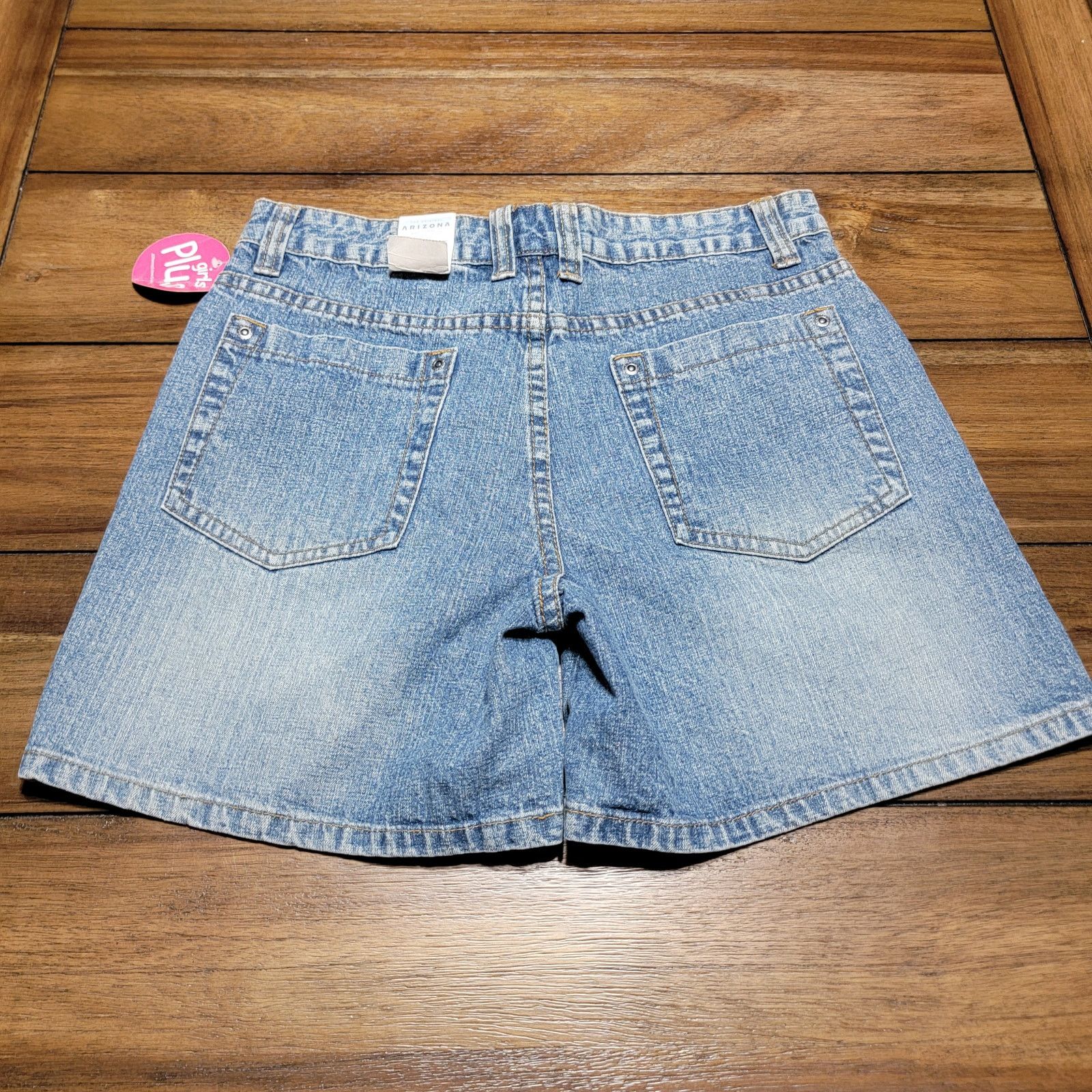 Arizona Jean Co. Arizona Jeans Co. Plus Girls Denim Shorts - 12 1/2 Plus NWT Size US 30 / EU 46 - 2 Thumbnail
