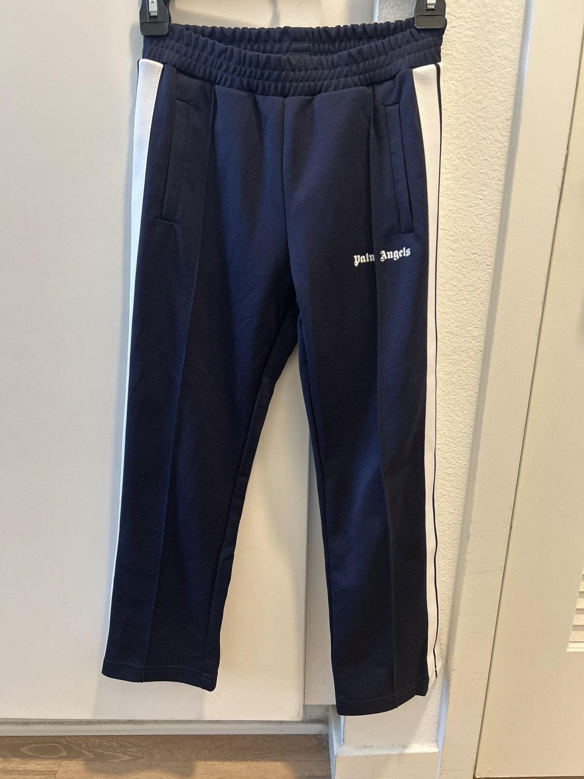 Palm Angels Palm Angels Kids Navy Track Pants Size 10 New!! Size US 26 / EU 42 - 1 Thumbnail
