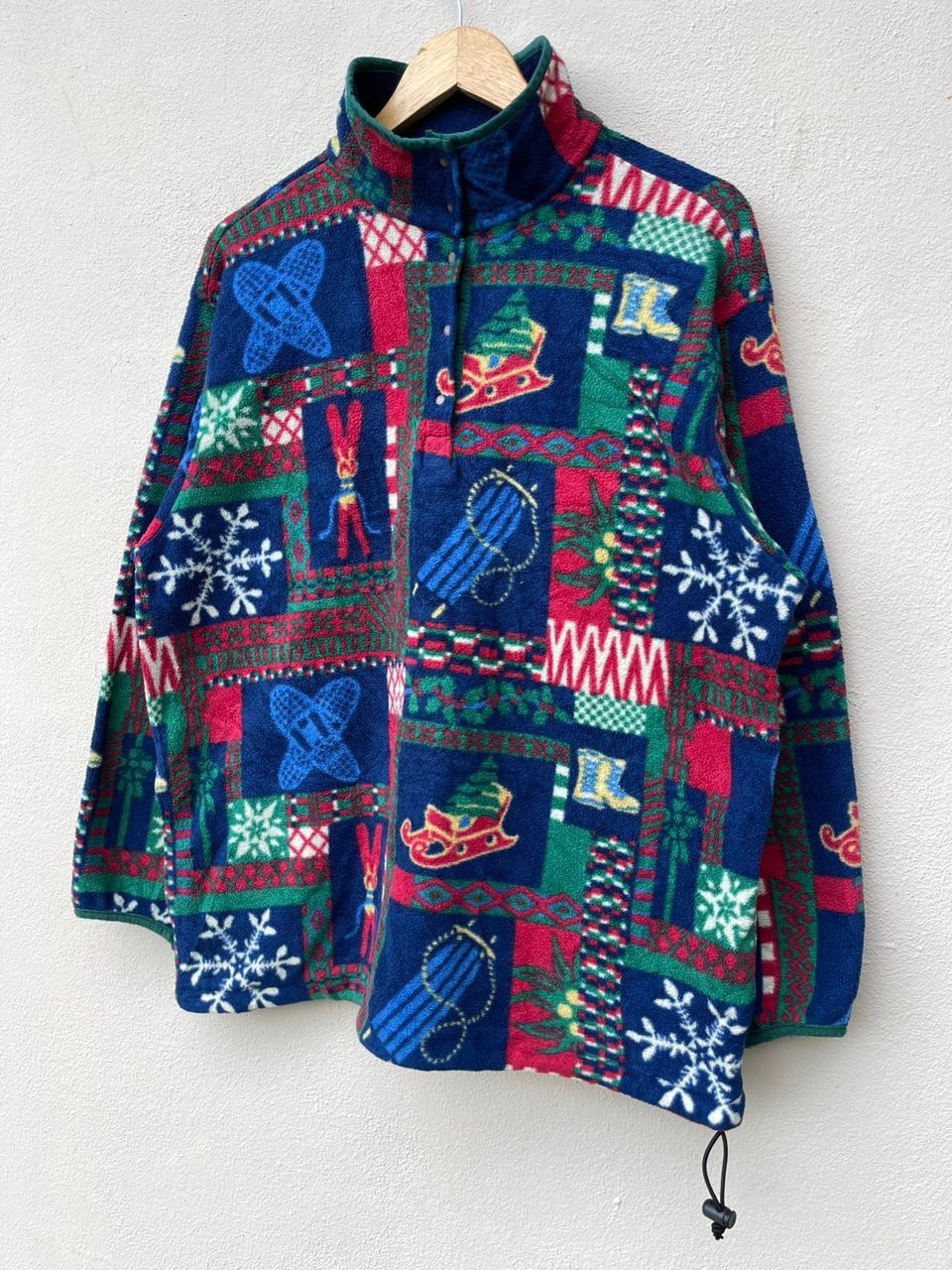 L.L. Bean L.L. Bean Fleece Blouson All Over Print Size US L / EU 52-54 / 3 - 2 Thumbnail