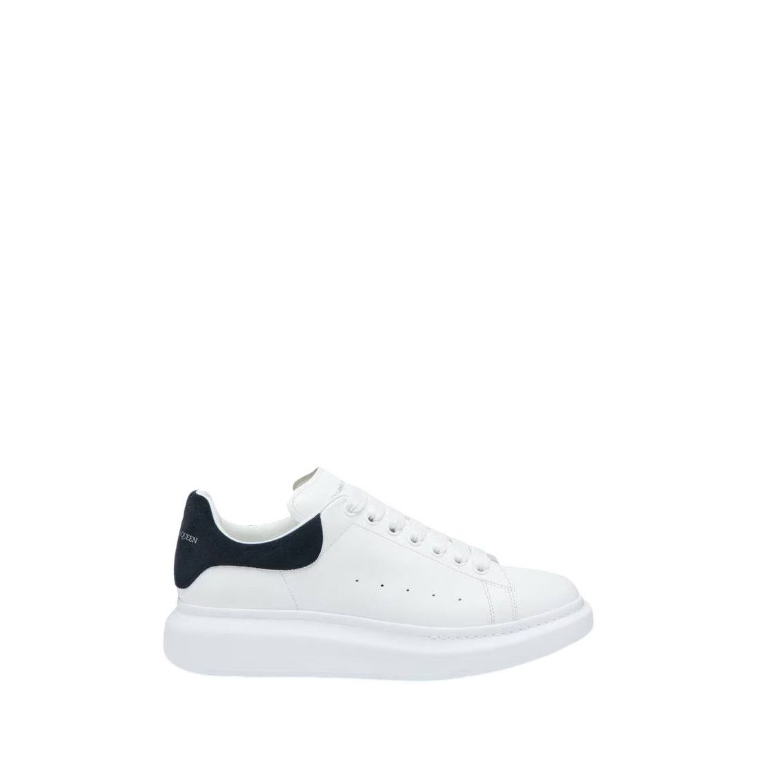 Alexander McQueen ALEXANDER MCQUEEN Oversized Men's White /Blue Gray Leather S Size US 8 / EU 41 - 1 Thumbnail