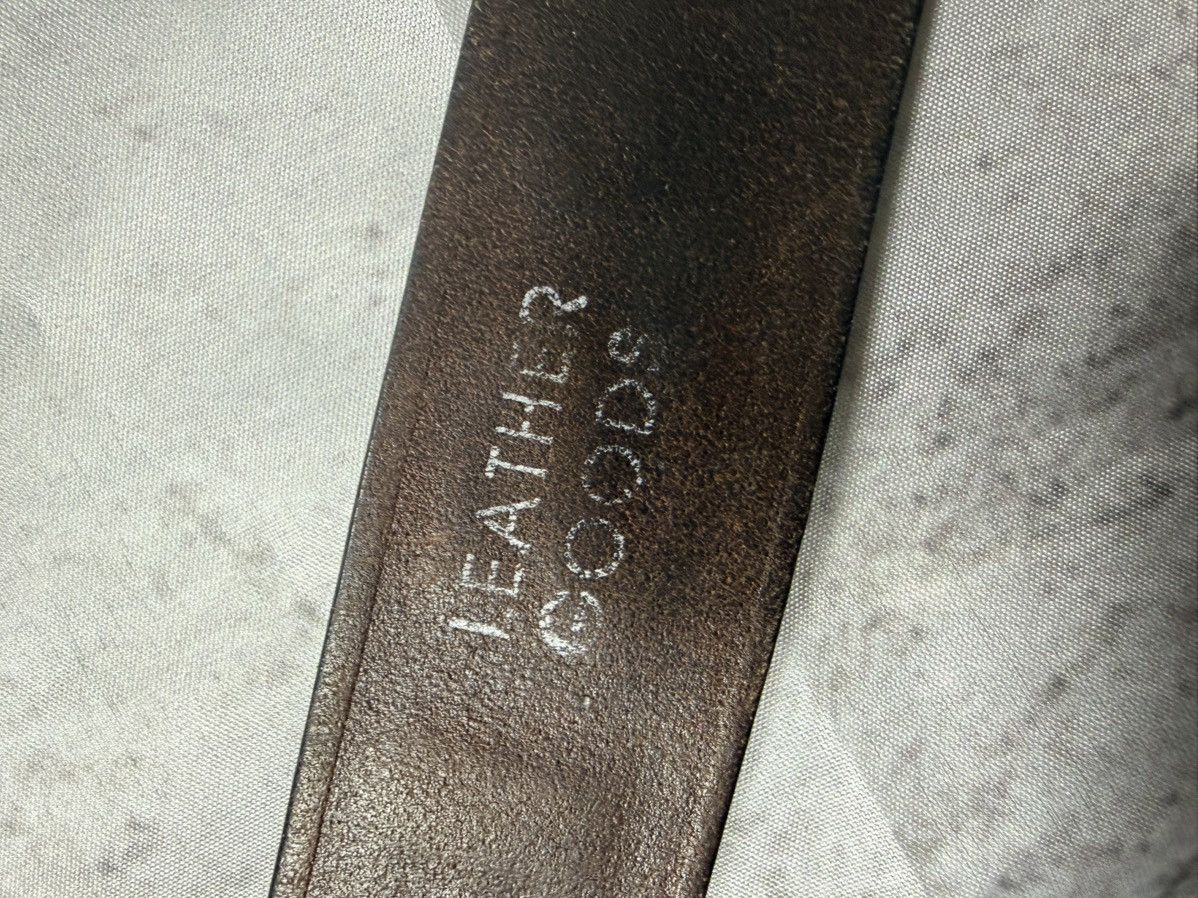 Diesel Diesel Vintage Leather Belt – 90 cm Size 36 - 5 Thumbnail