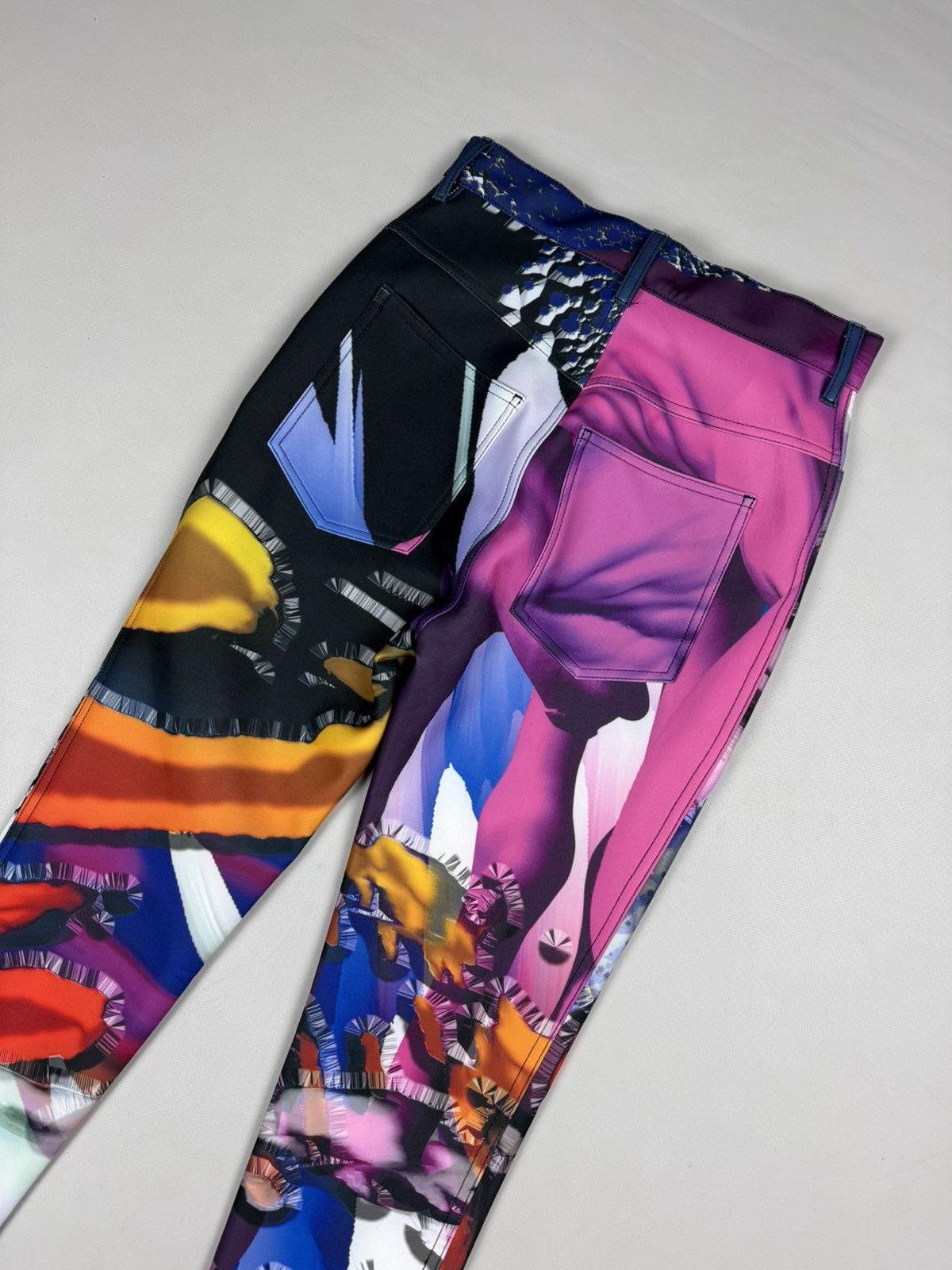 Maison Margiela BNWT! Maison Margiela printed Skinny Leg Art Pants Trousers Size 27" / US 4 / IT 40 - 18 Thumbnail