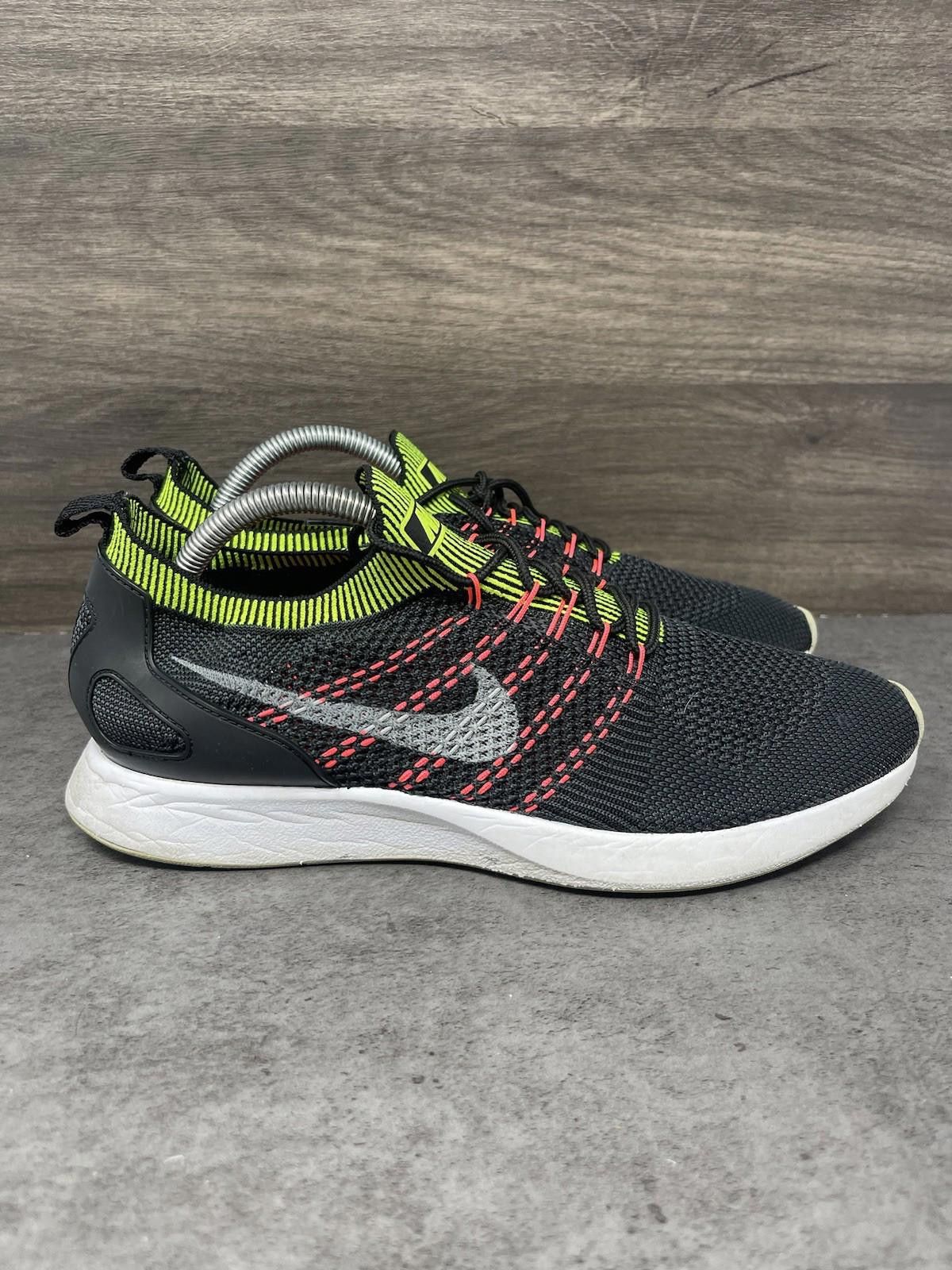 Nike Nike Air Zoom Mariah Flyknit Racer Mens Size 9 Black Red Size US 9 / EU 42 - 5 Thumbnail