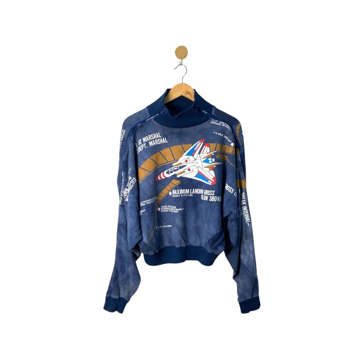 Kansai Yamamoto 1990's Kamikaze Varsity Jacket