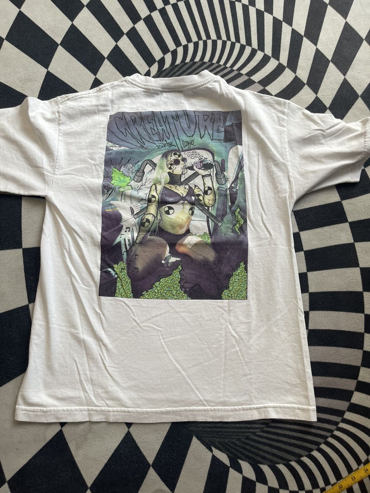 Creature Skateboards Creature Skateboards "Babe" Crash Test T-Shirt White Size M Size US M / EU 48-50 / 2 - 2 Thumbnail