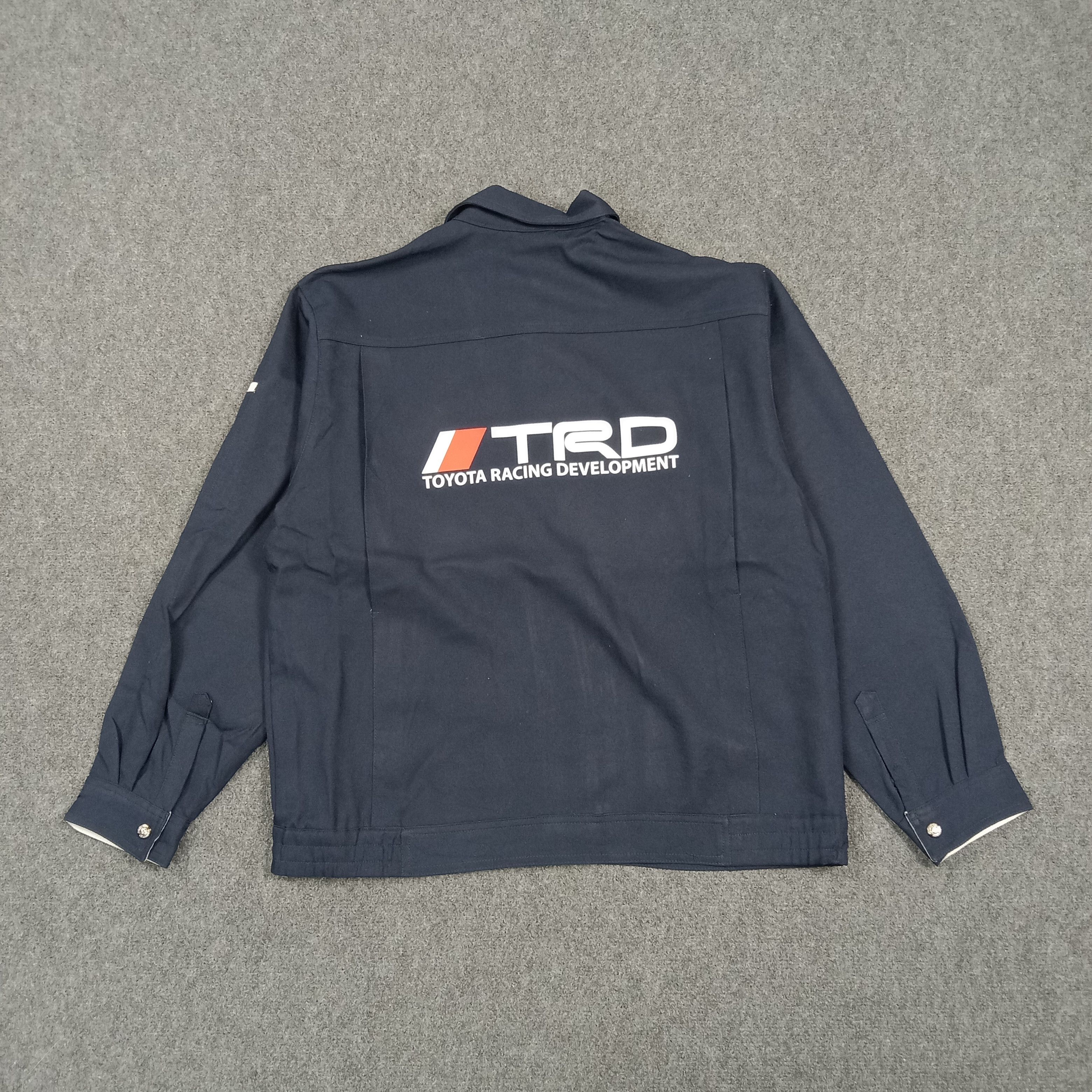 Japanese Brand TRD Toyota Racing Motorsports Custom Work Jacket C284N17 Size US L / EU 52-54 / 3 - 1 Thumbnail