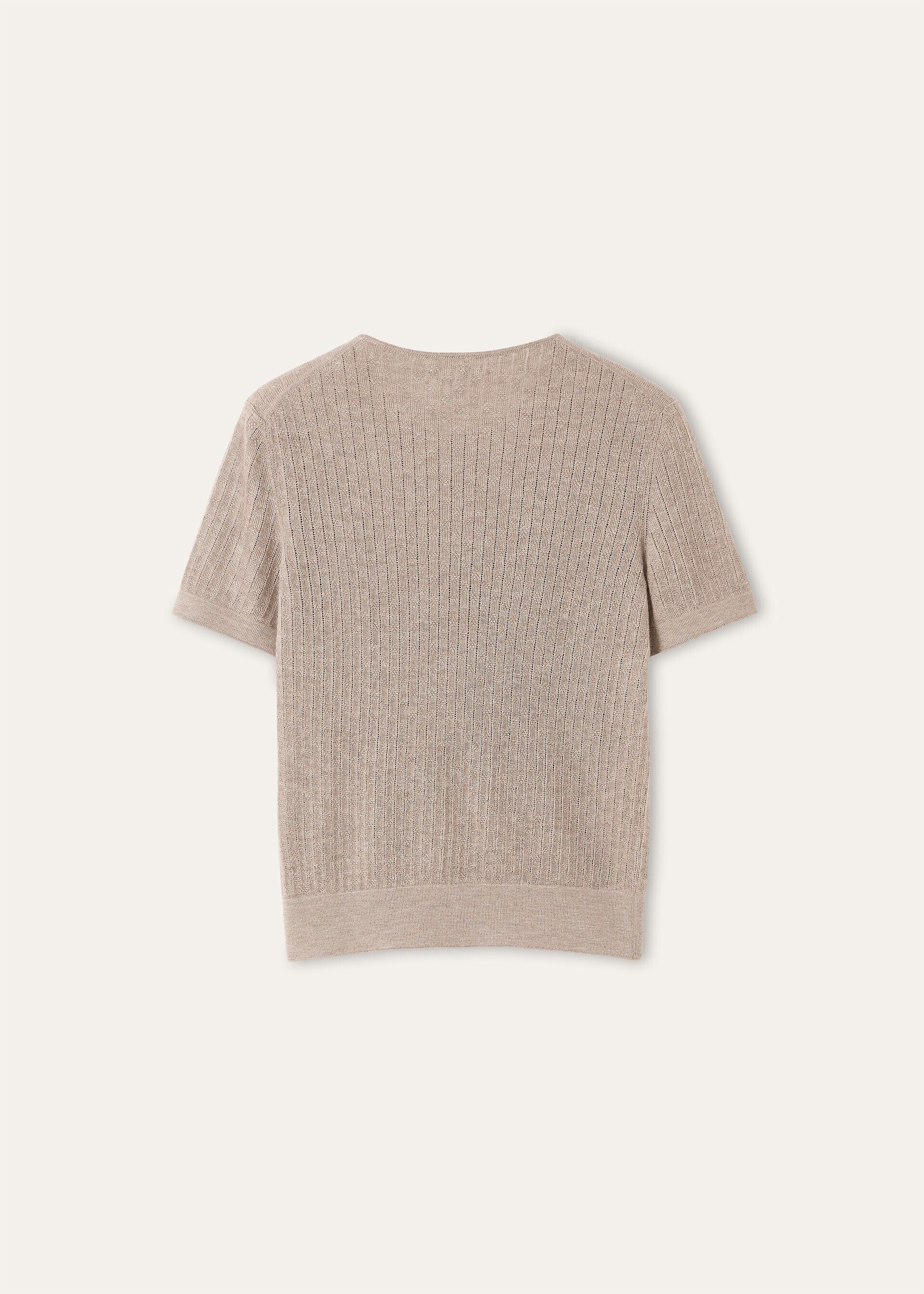 Loro Piana os11x0326 FAQ4548 Maple Crewneck Sweater in Cord Melange Size L / US 10 / IT 46 - 6 Thumbnail