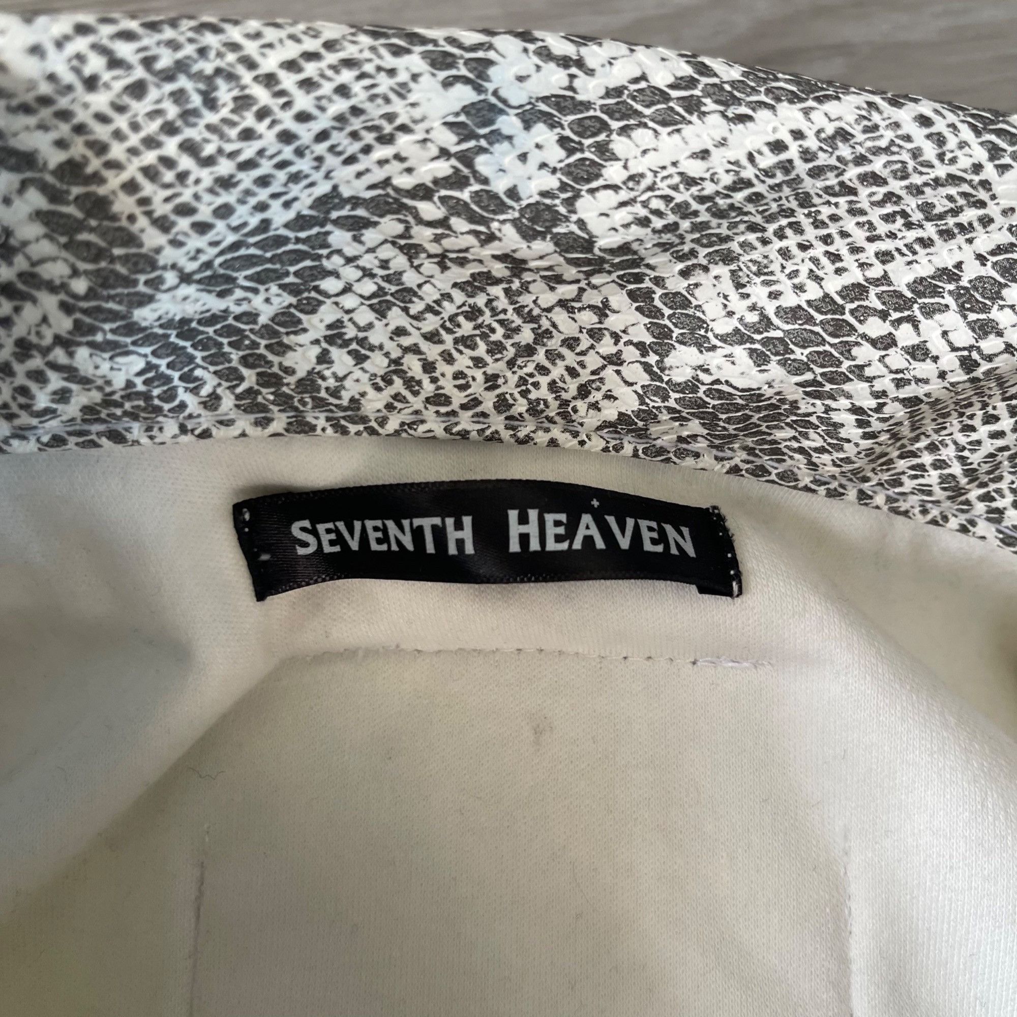Seventh Heaven NEW SEVENTH HEAVEN SNAKE CROSS JACKET SZ MEDIUM Size US M / EU 48-50 / 2 - 10 Thumbnail