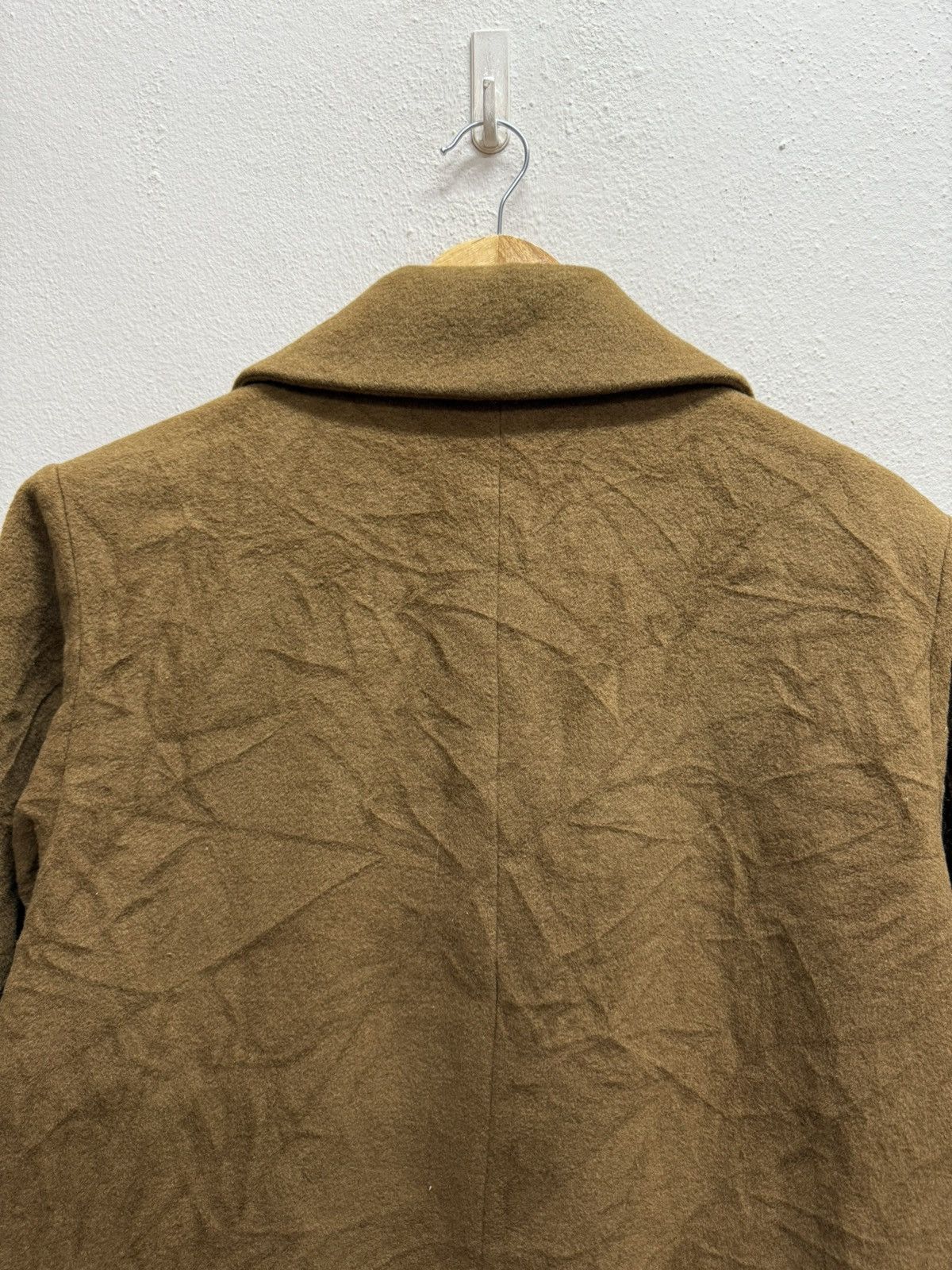 Gucci VINTAGE GUCCI WOOL LONG COATS JACKET BROWN Size M / US 6-8 / IT 42-44 - 8 Thumbnail