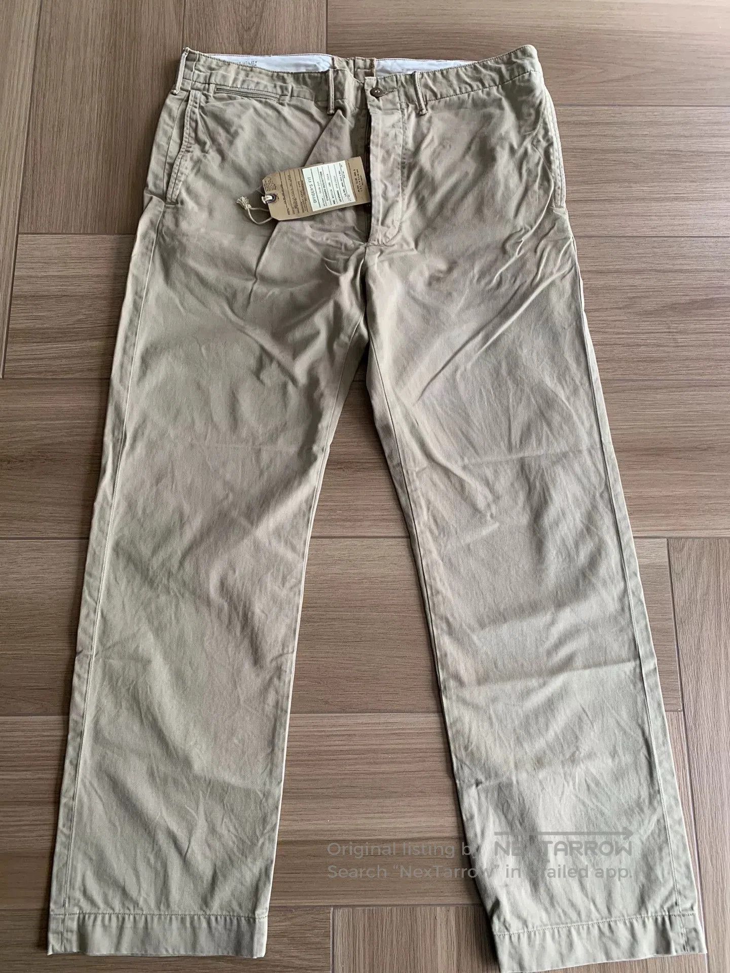 RRL Ralph Lauren RRL Slim Fit Officers Chino Pant. Size US 38 / EU 54 - 1 Thumbnail