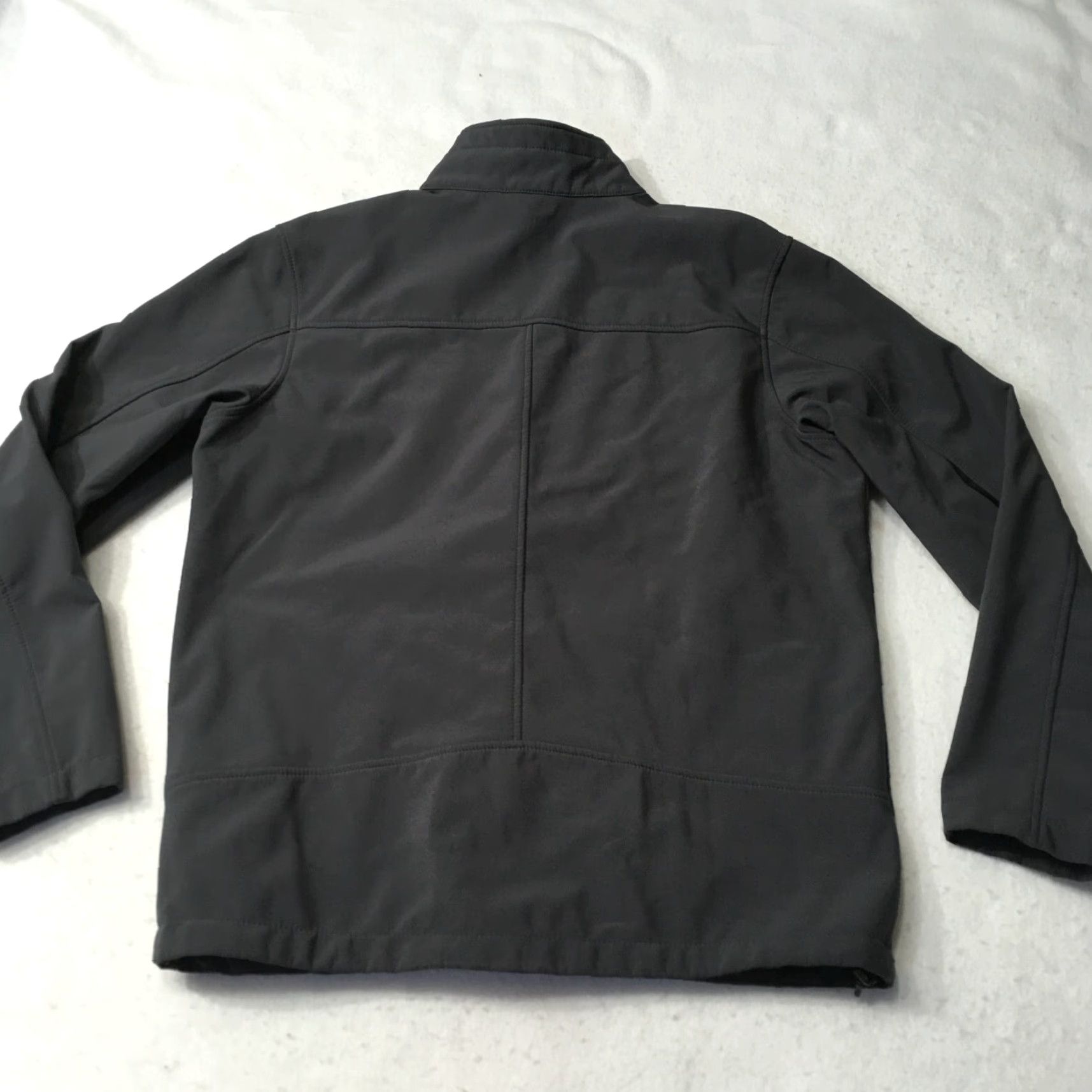 Port Authority VINTAGE Port Authority Jacket Mens M Gray Full Zip Water-Resistant Embroidered Logo Lined Windbreaker Shell Jacket Size US M / EU 48-50 / 2 - 8 Thumbnail