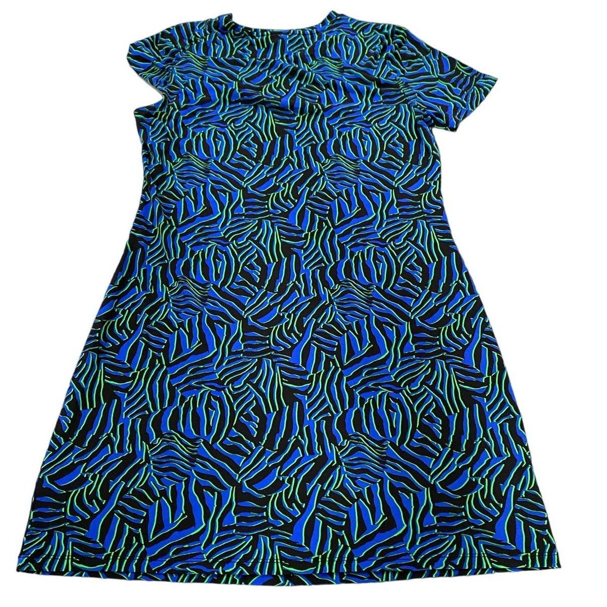 MICHAEL MICHAEL KORS Women's Zebra-Print Ring Mini Dress XL