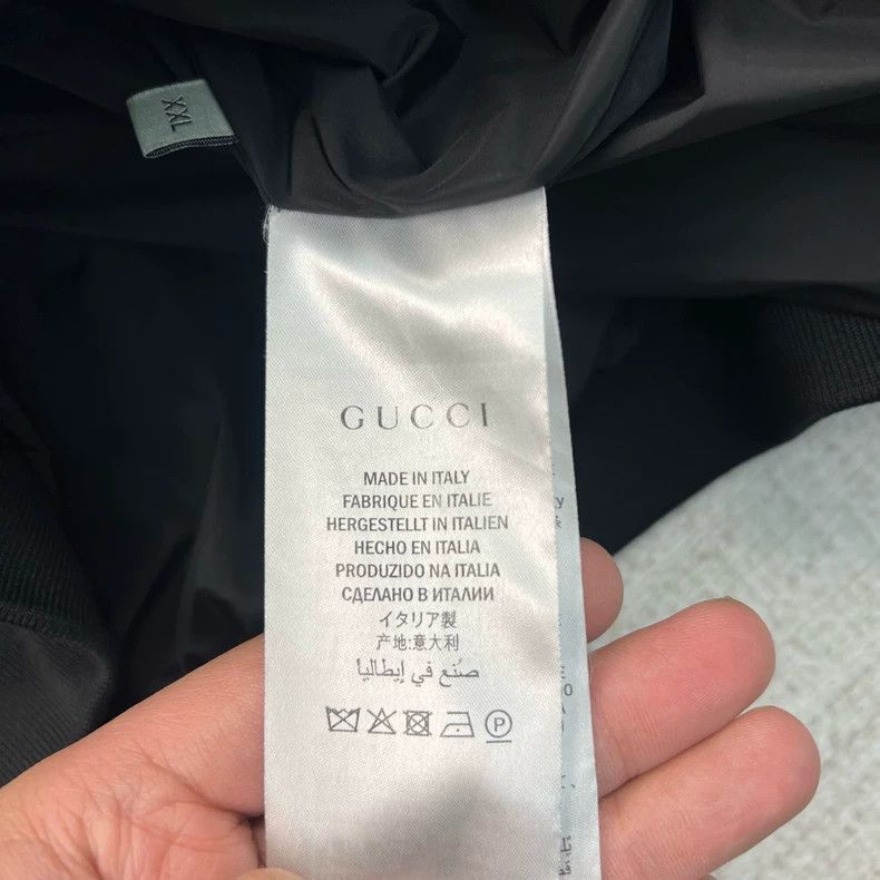 Gucci GucciStitched retro snake pattern school uniform jacket 250 Size US XL / EU 56 / 4 - 4 Thumbnail