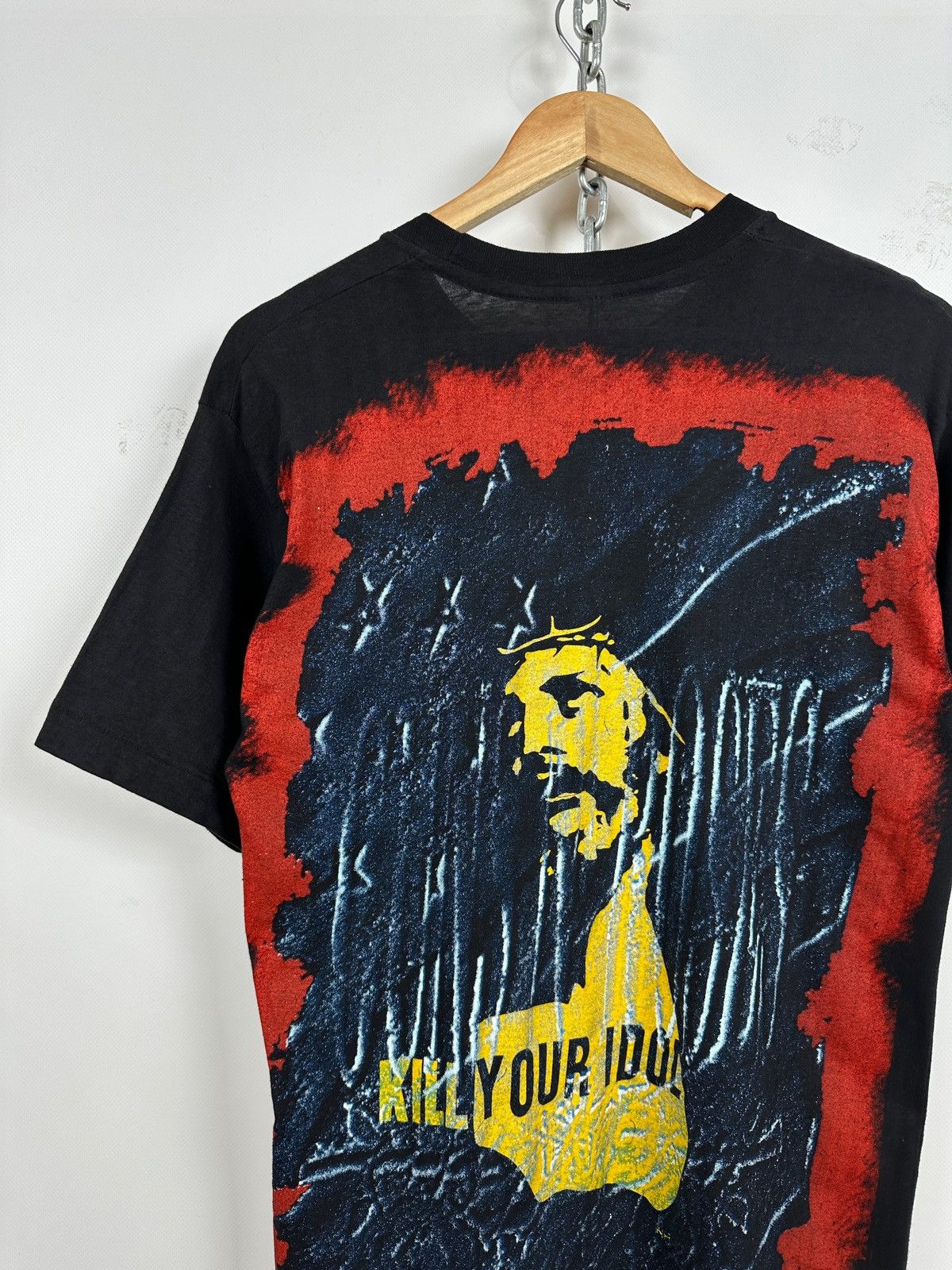 Band Tees 90s Vintage Guns N Roses Axl Rose Kill Your Idol T-Shirt Size US M / EU 48-50 / 2 - 12 Thumbnail