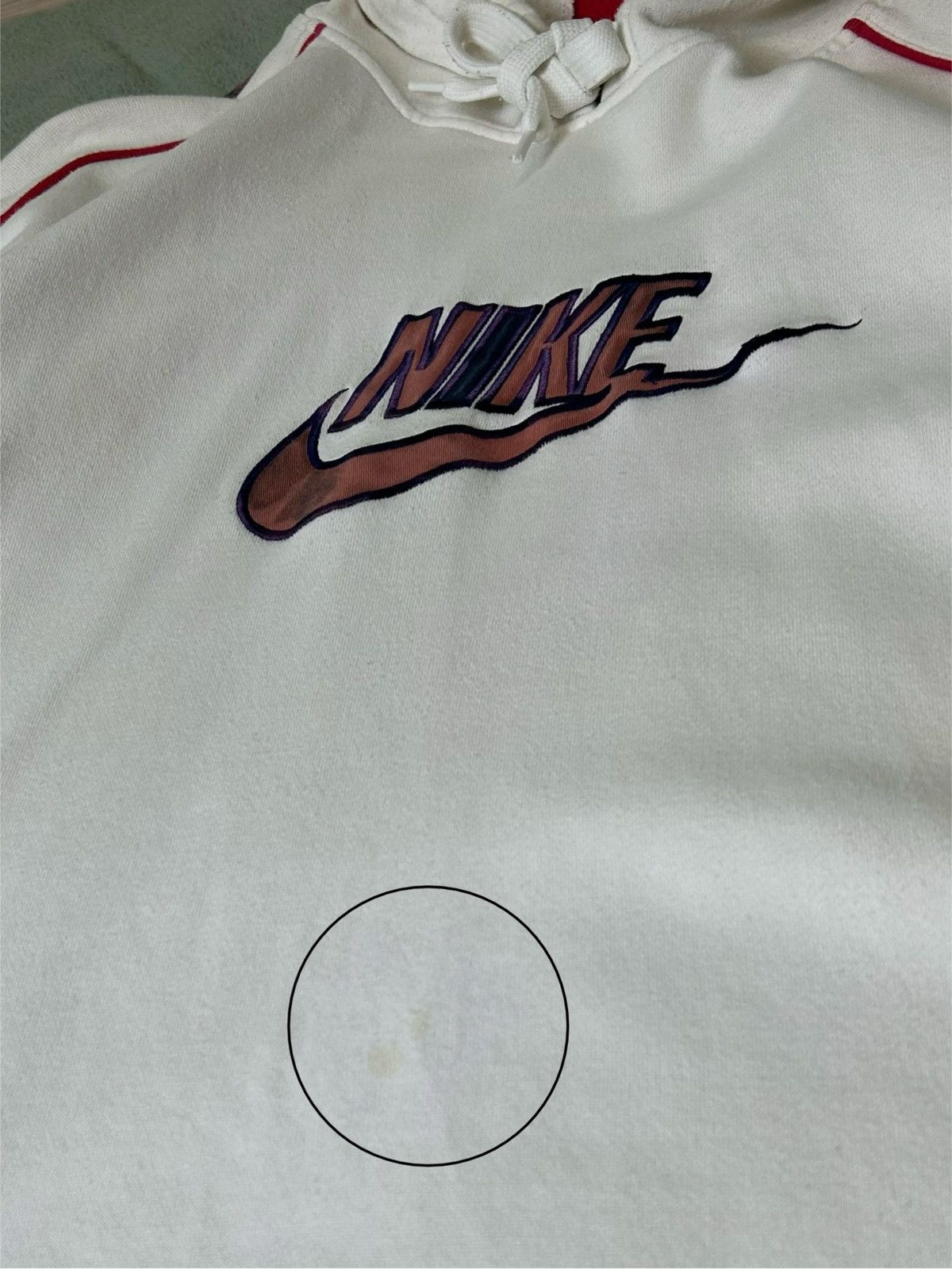 Nike × Vintage Vintage Nike big logo hoodie Size US XXL / EU 58 / 5 - 5 Thumbnail