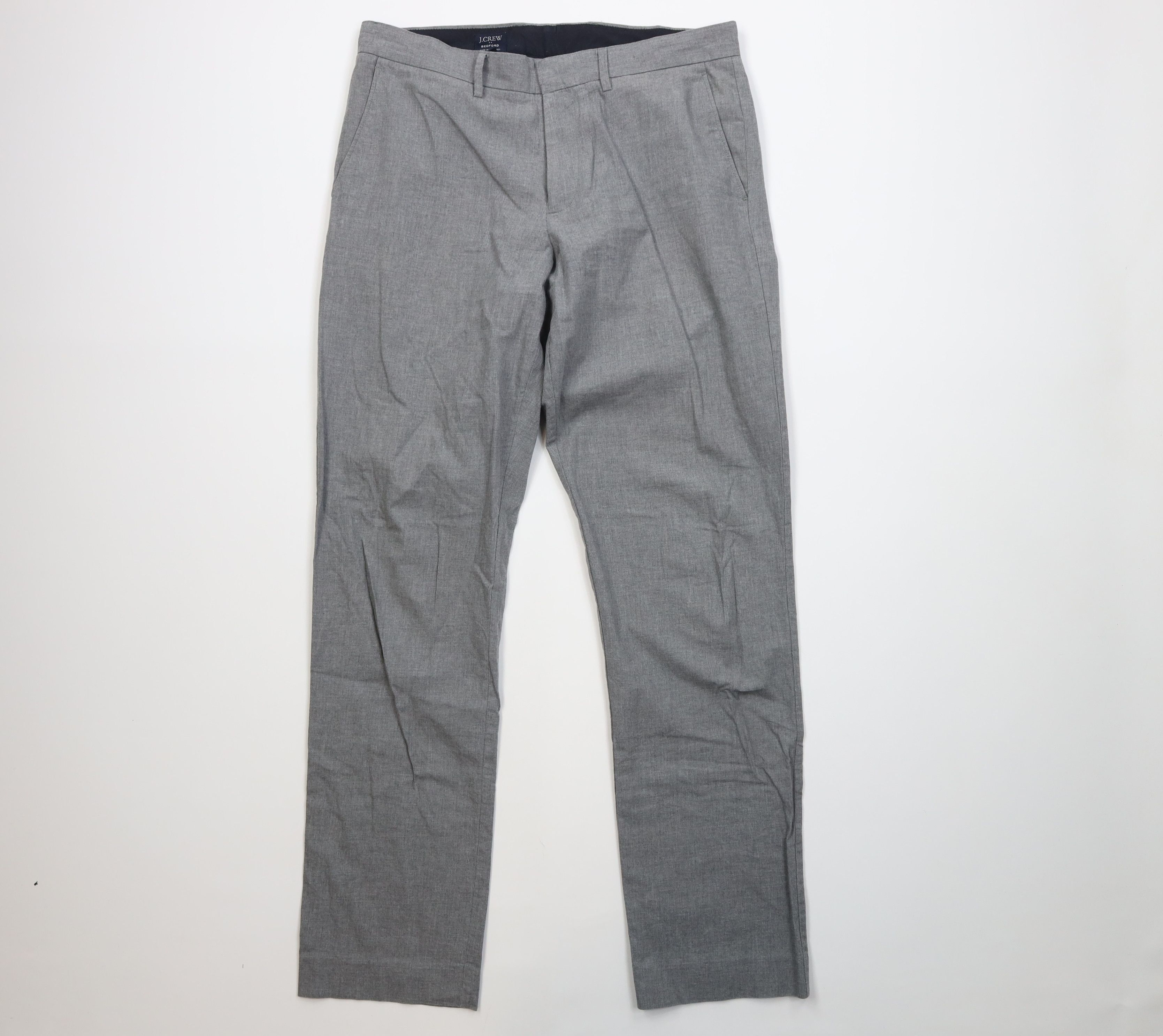 J.Crew J Crew Bedford Lightweight Cotton Straight Leg Chino Pants Size US 32 / EU 48 - 1 Thumbnail