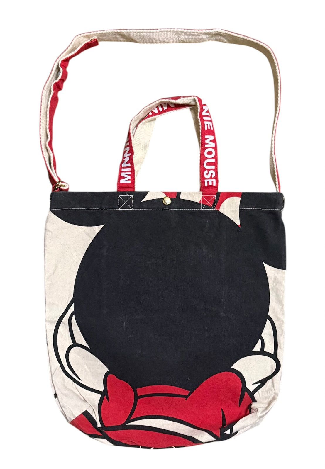 Japanese Brand Minnie Mouse 2-way Totes Bag Canvas Size ONE SIZE - 2 Thumbnail