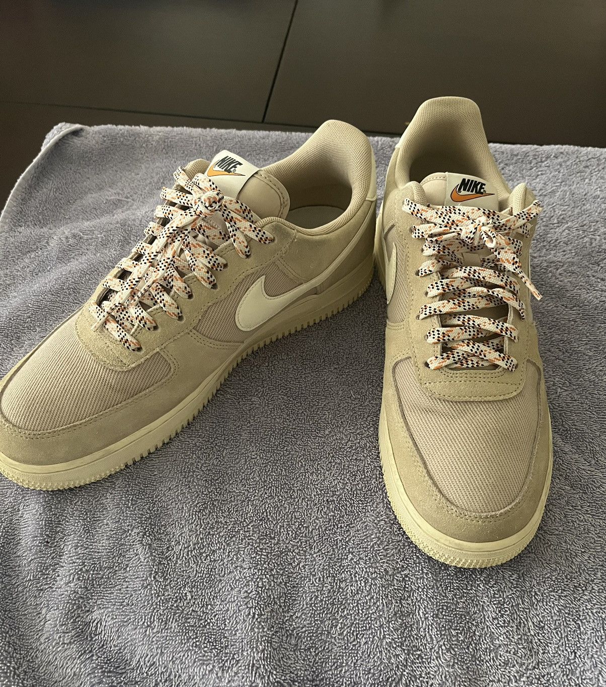 Nike Nike Air Force 1 Low ‘07 LV8 Certified Fresh Rattan (Cream) Size US 10.5 / EU 43-44 - 4 Thumbnail