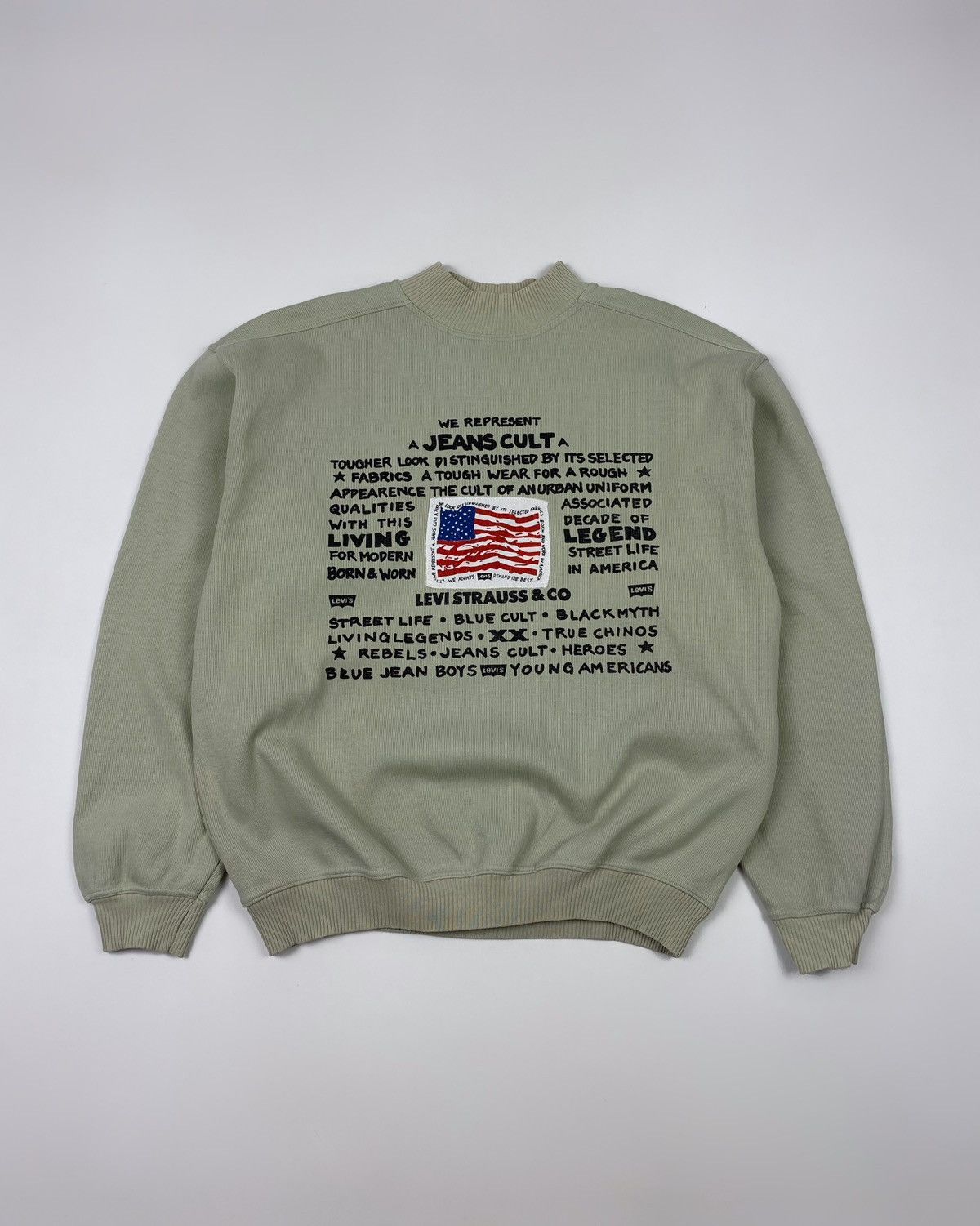 Levi's × Levi's Vintage Clothing × Vintage 1990’s Vintage Levi’s Boxy Sweatshirt Size US M / EU 48-50 / 2 - 1 Thumbnail