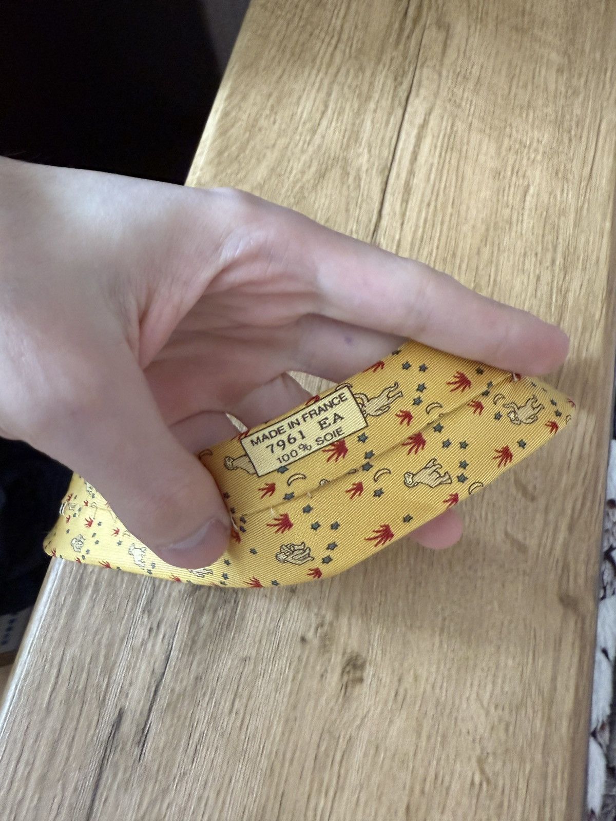 Hermes Vintage Hermes Tie Size ONE SIZE - 9 Thumbnail