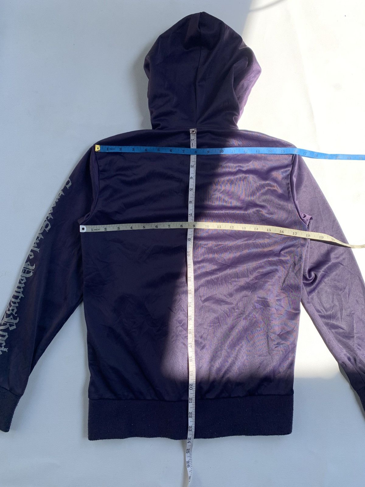 20471120 Dentys Rock Crazy Poem Gotchic Zip Jacket Hoodie Size US M / EU 48-50 / 2 - 11 Thumbnail