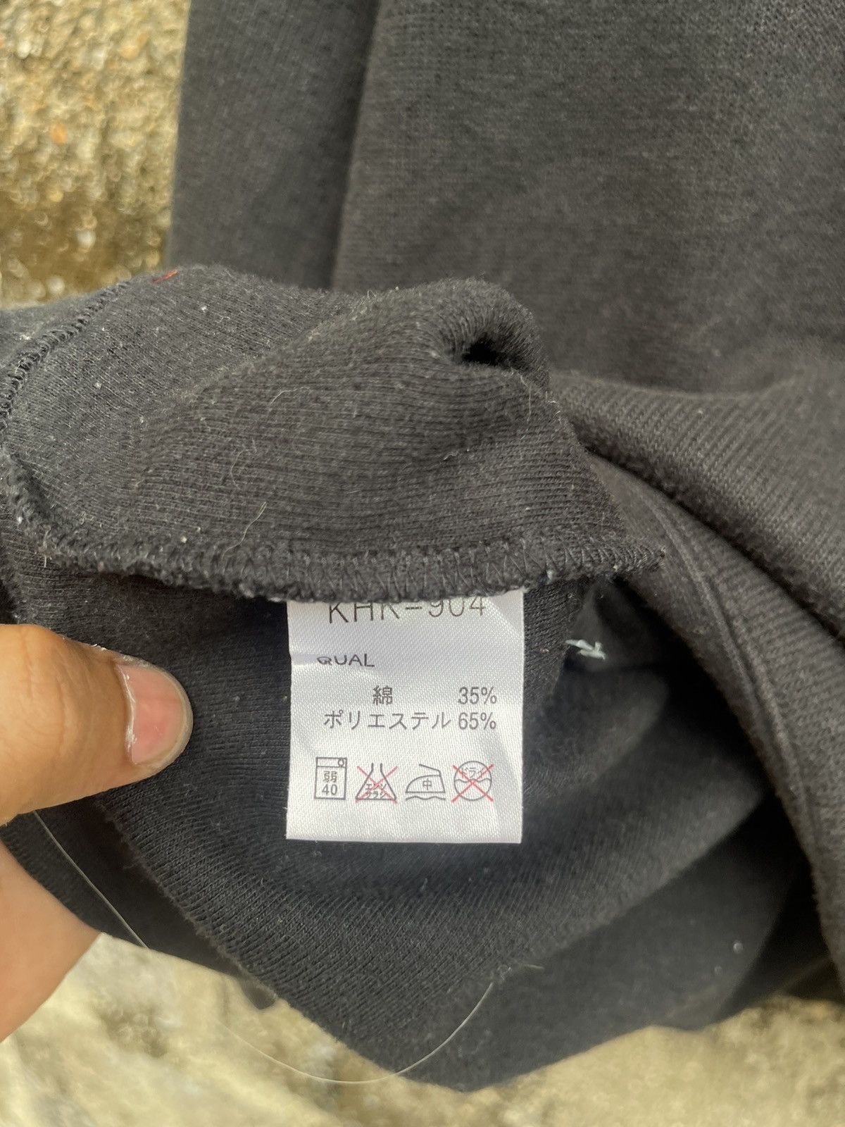 Kenzo Vintage Kenzo Embroidery Backhit Logo Sweatshirt Size US M / EU 48-50 / 2 - 7 Thumbnail