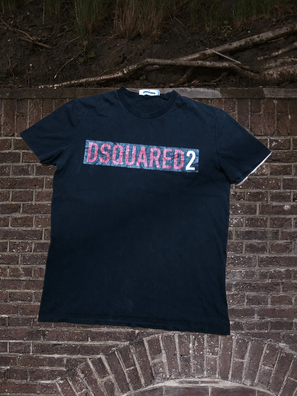 Dsquared2 Dsquared2 T-Shirt Regular Cotton Vintage Logo Made in Italy Size US L / EU 52-54 / 3 - 1 Thumbnail