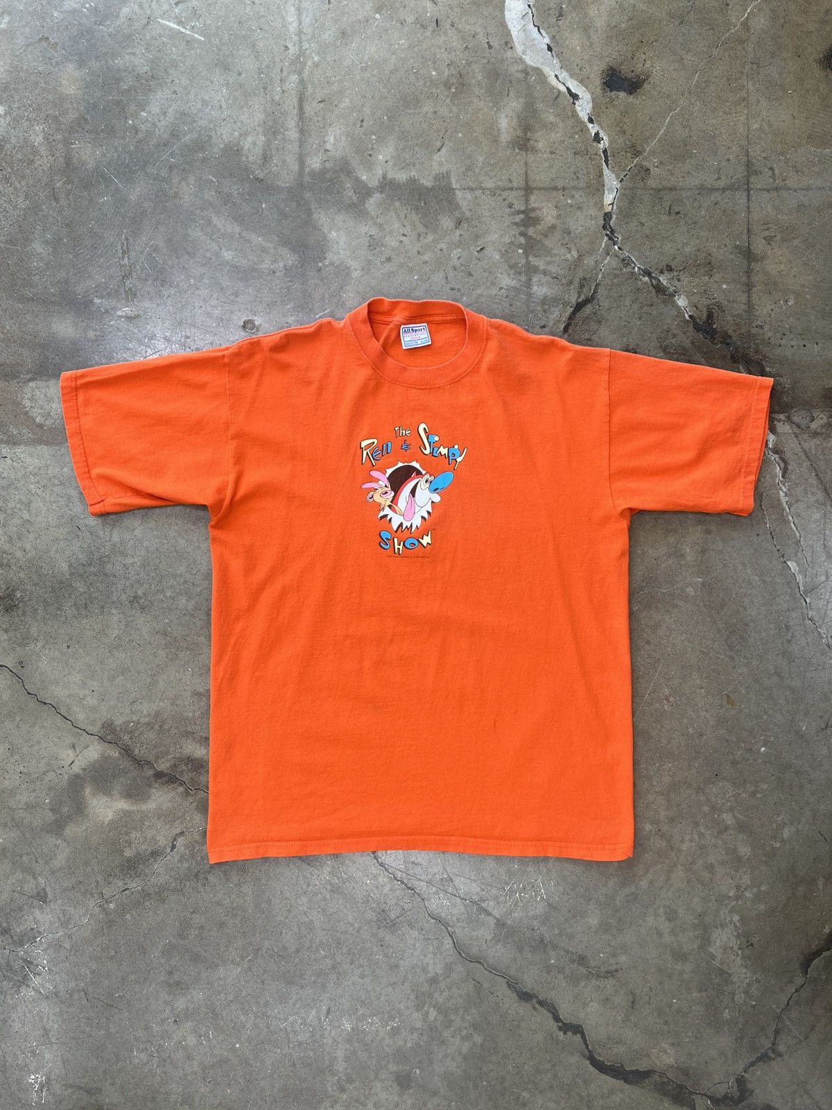 Vintage Vintage 2001 The Ren and Stimpy Show TV Tee XL Size US XL / EU 56 / 4 - 2 Thumbnail