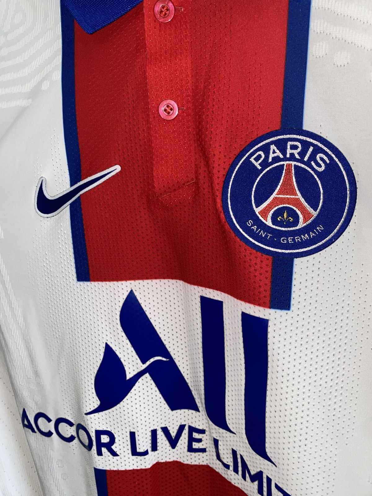 Nike Nike 2020-21 PSG Paris Saint-Germain Vapor Match Away Jersey Size US XL / EU 56 / 4 - 2 Thumbnail