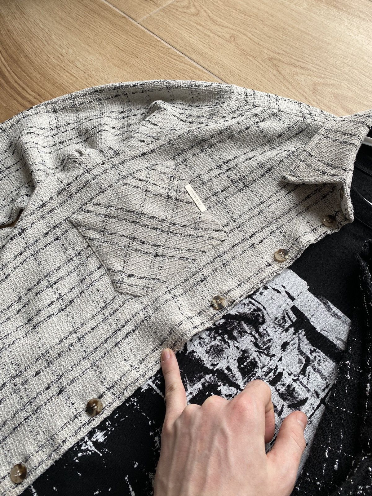 Other Boneless Plaid Shirt black/white Size US S / EU 44-46 / 1 - 5 Thumbnail