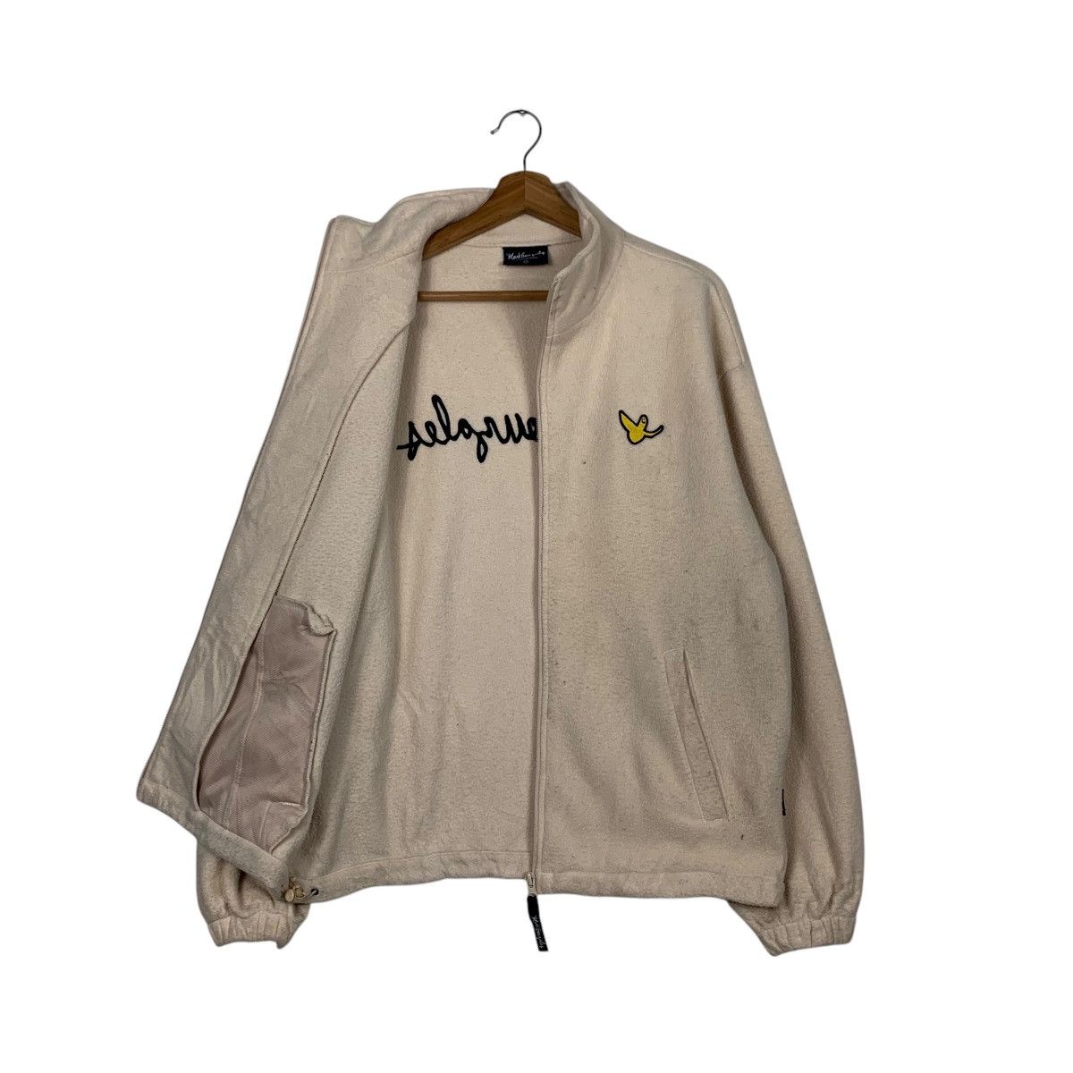 Japanese Brand MARK GONZALES Embroidery Big Logo Fleece Jacket #1889-C82 Size US S / EU 44-46 / 1 - 9 Thumbnail