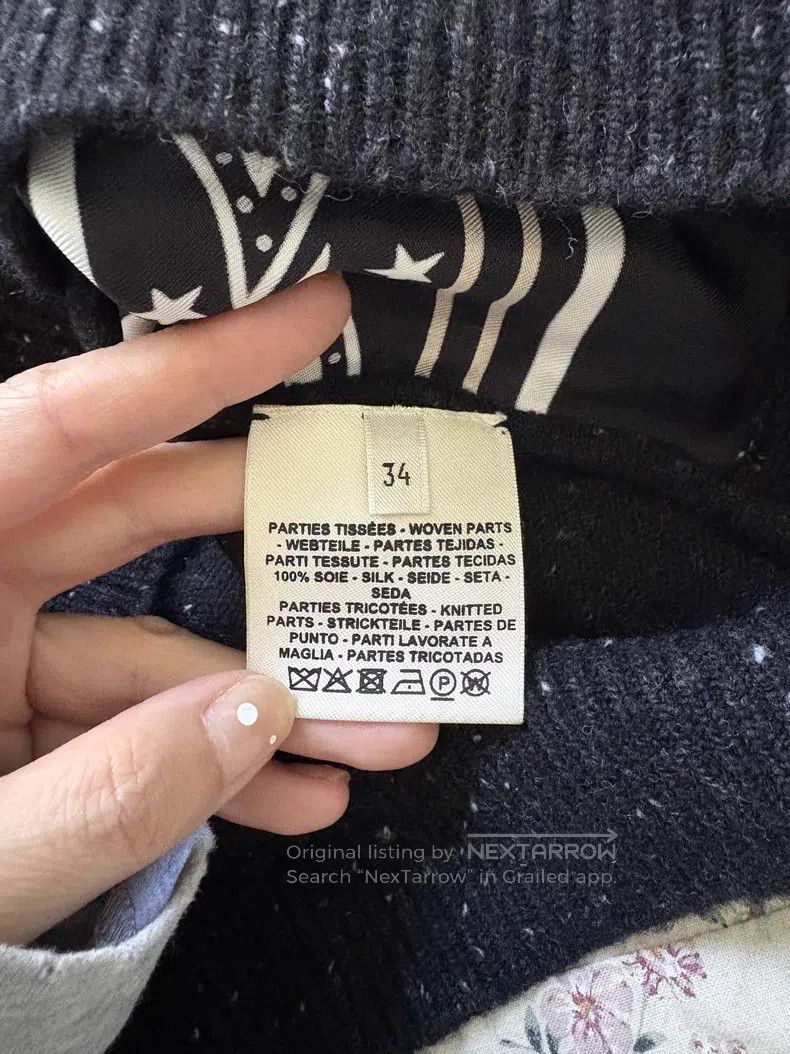 Hermes Hermes Wool Blended Short Sleeve Size XXS / US 00 / IT 34 - 4 Thumbnail