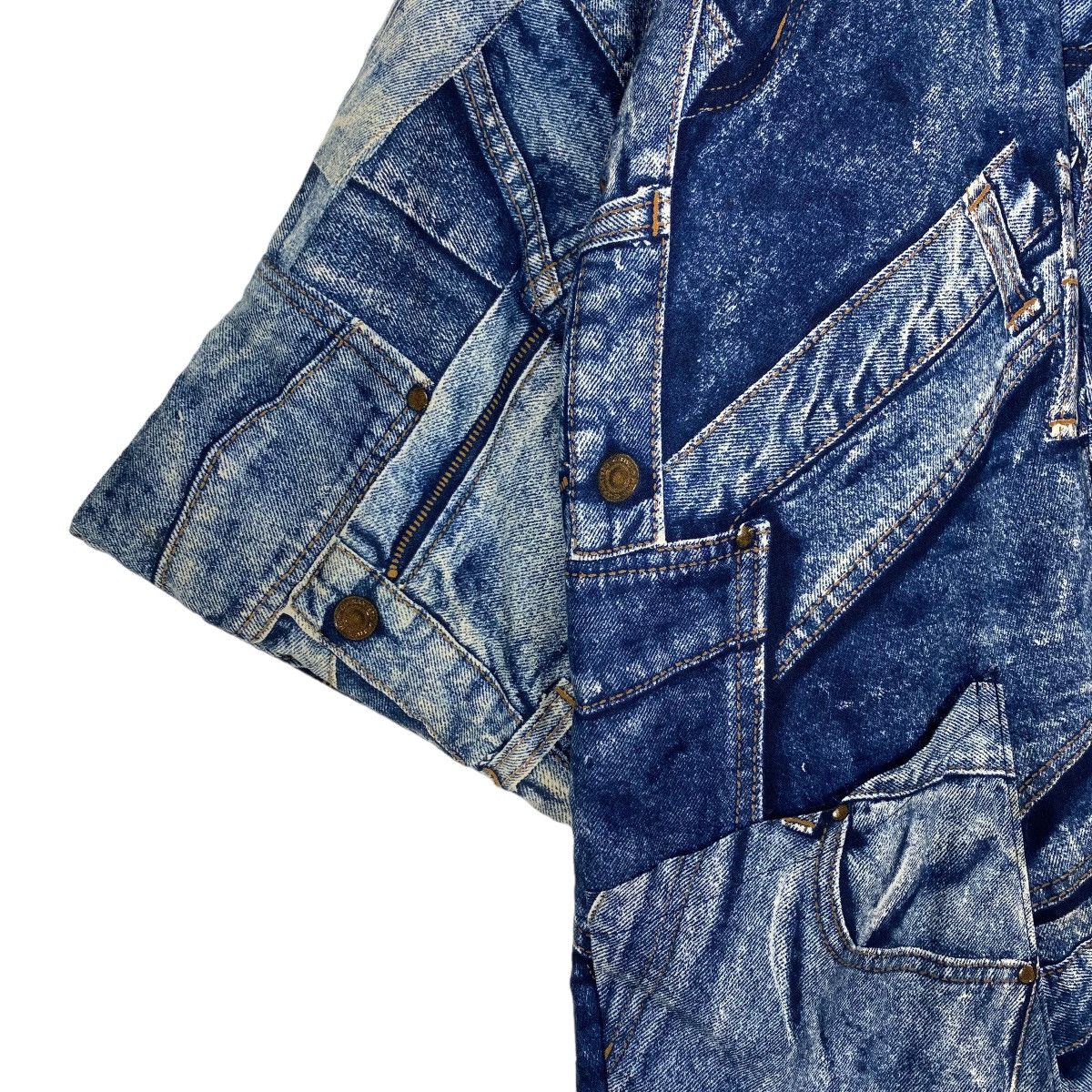 Indigo 💥RARE💥 Ice Berg Printed Kimono Hanten Size US M / EU 48-50 / 2 - 9 Thumbnail