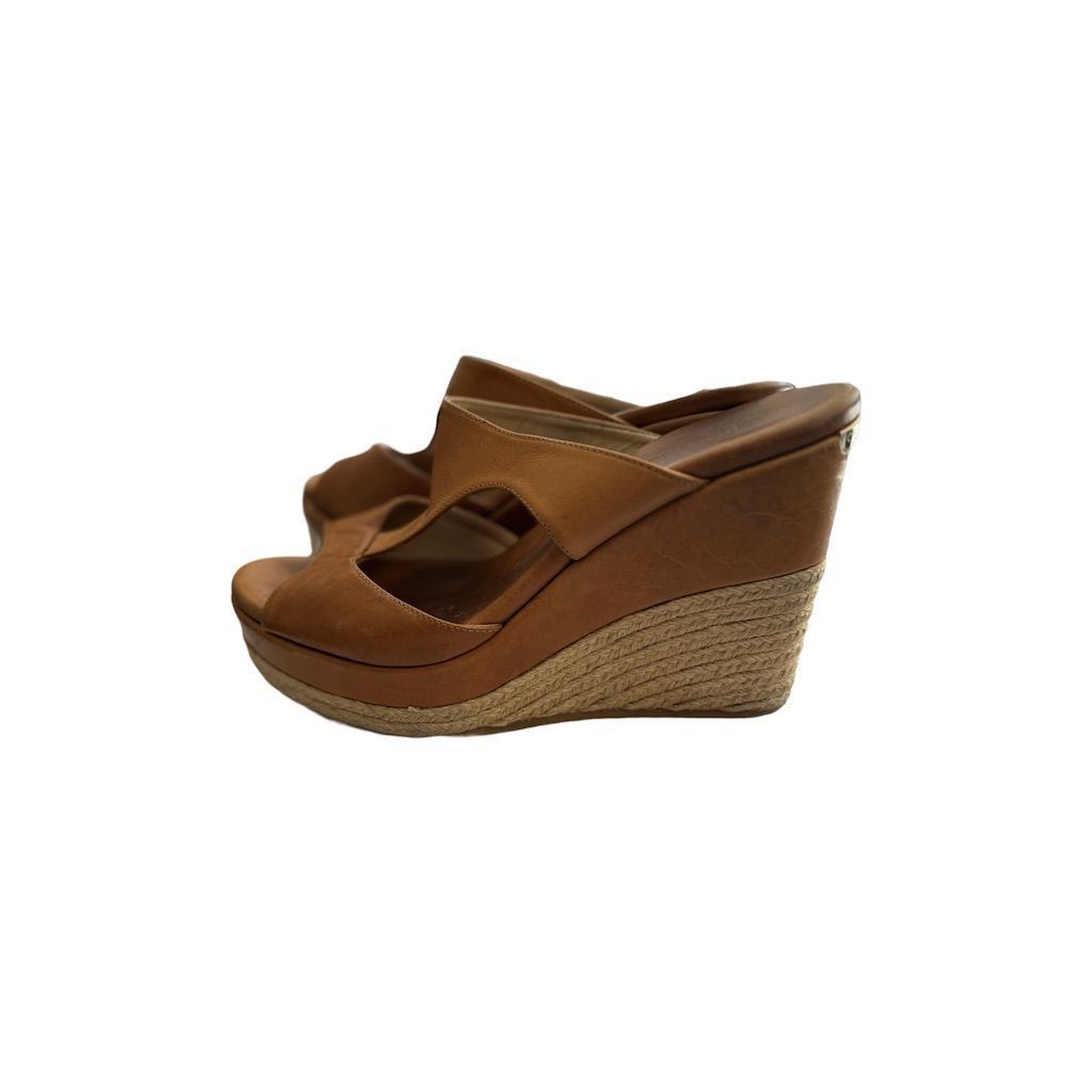 Jimmy Choo Jimmy Choo Women's Espadrille Wedge Sandals Brown Size 7.5 Size US 7.5 / IT 37.5 - 4 Thumbnail