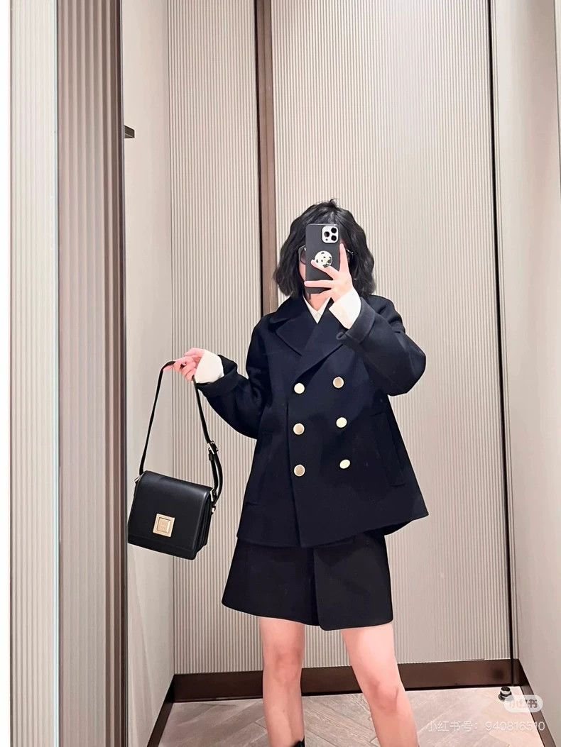 Max Mara Max Mara Double-breasted sheepwool overcoat Size XL / US 12-14 / IT 48-50 - 6 Thumbnail
