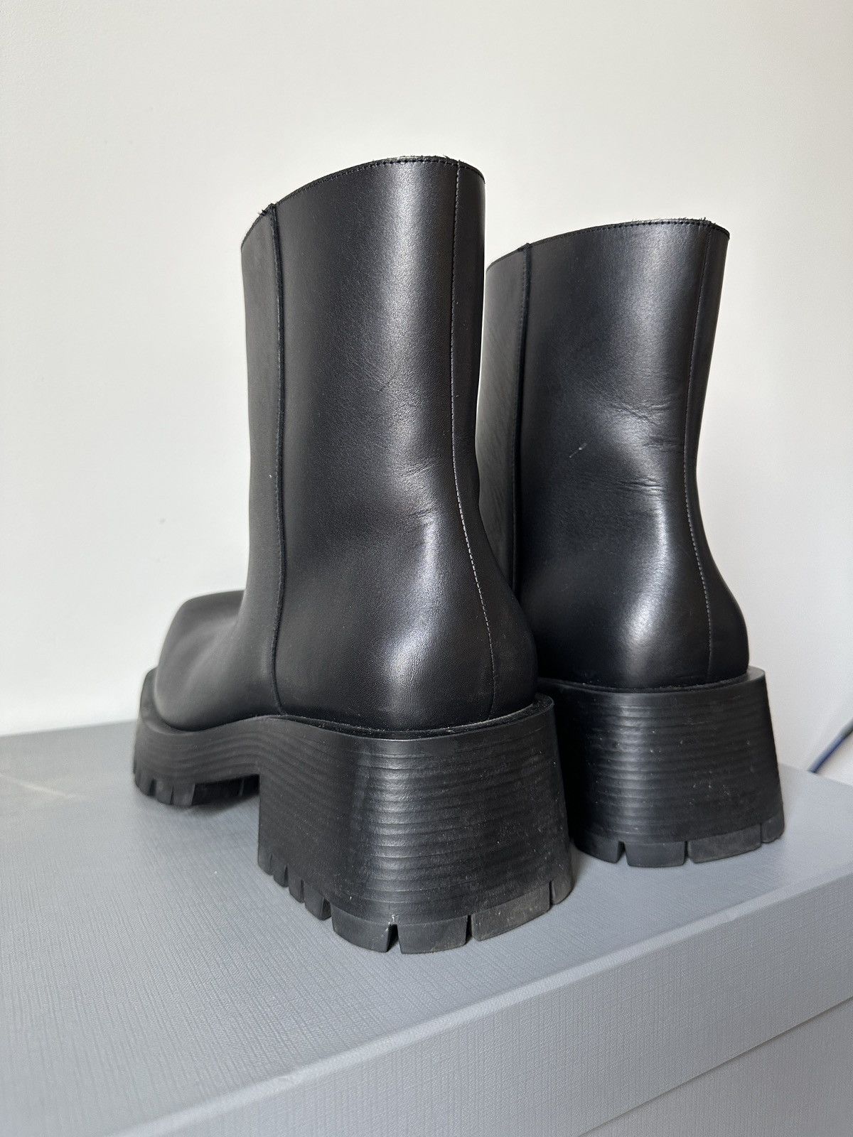 Balenciaga Balenciaga trooper boots calfskin leather Size US 9 / EU 42 - 6 Thumbnail