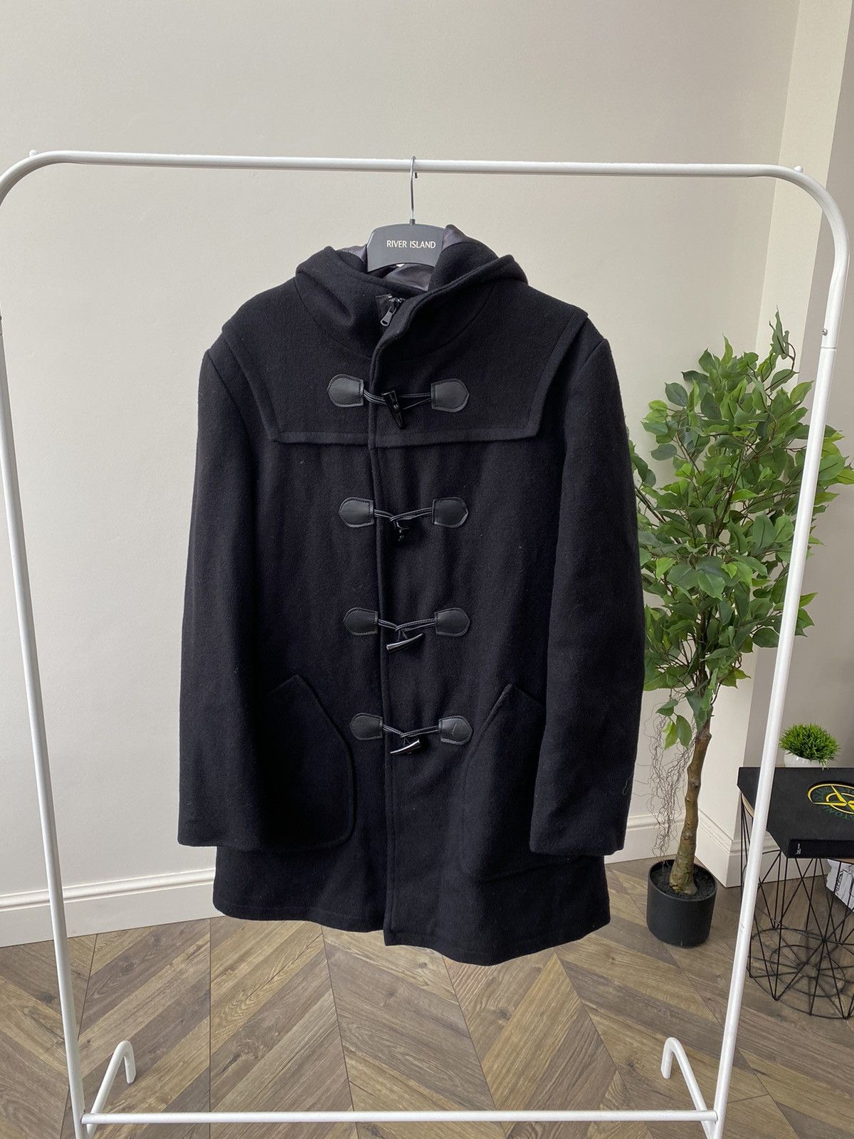 Schott × Vintage Vintage Schott NYC Wool Coat Black Size US L / EU 52-54 / 3 - 3 Thumbnail