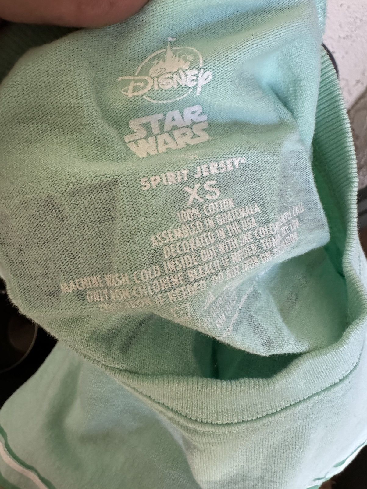 Disney Disney Spirit Jersey Baby Yoda Star Wars Long Sleeve Size US XS / EU 42 / 0 - 3 Thumbnail