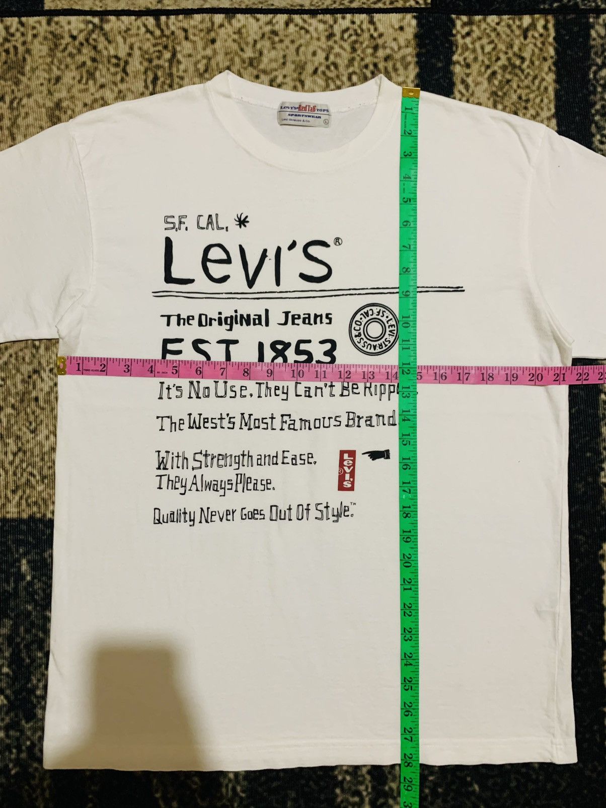 Levi's LAST DROP#Levi’s Red Tab Tops Sportwear Size US L / EU 52-54 / 3 - 6 Thumbnail