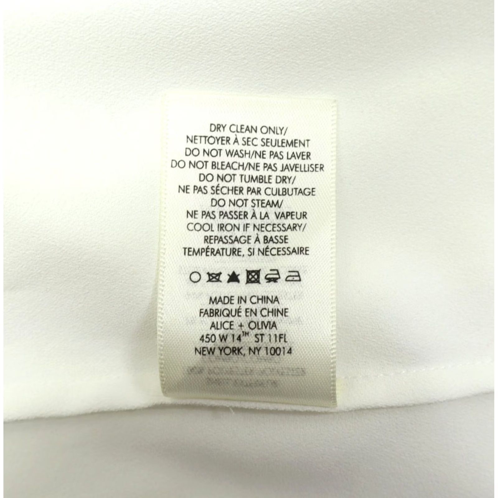 Alice + Olivia Alice & Olivia Women's Catalina Tee Shirt Dress White Sz M Size M / US 6-8 / IT 42-44 - 7 Thumbnail