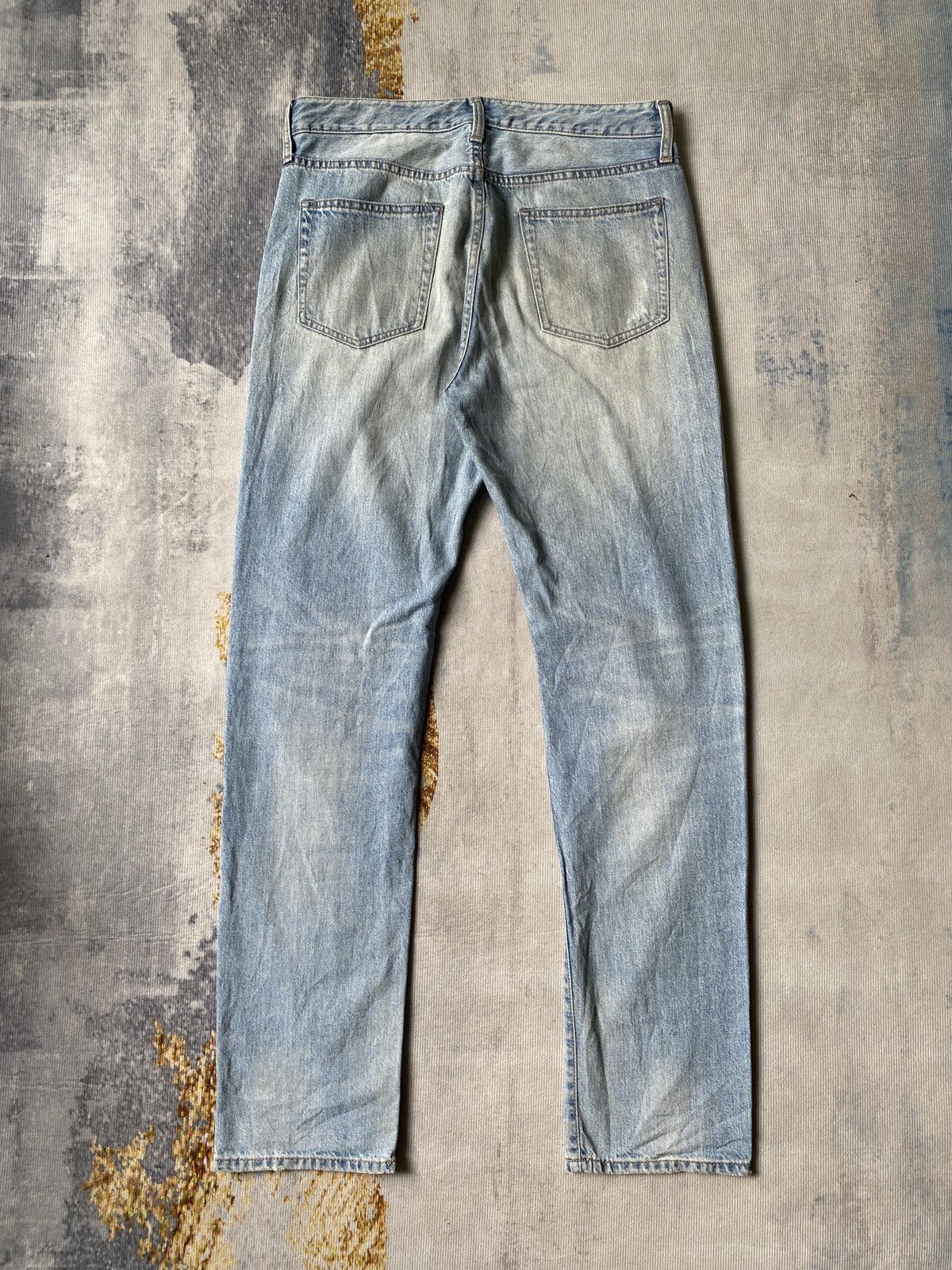 Global Work × Japanese Brand Global Work Japan Distressed Patchwork Design Jeans Size US 32 / EU 48 - 4 Thumbnail
