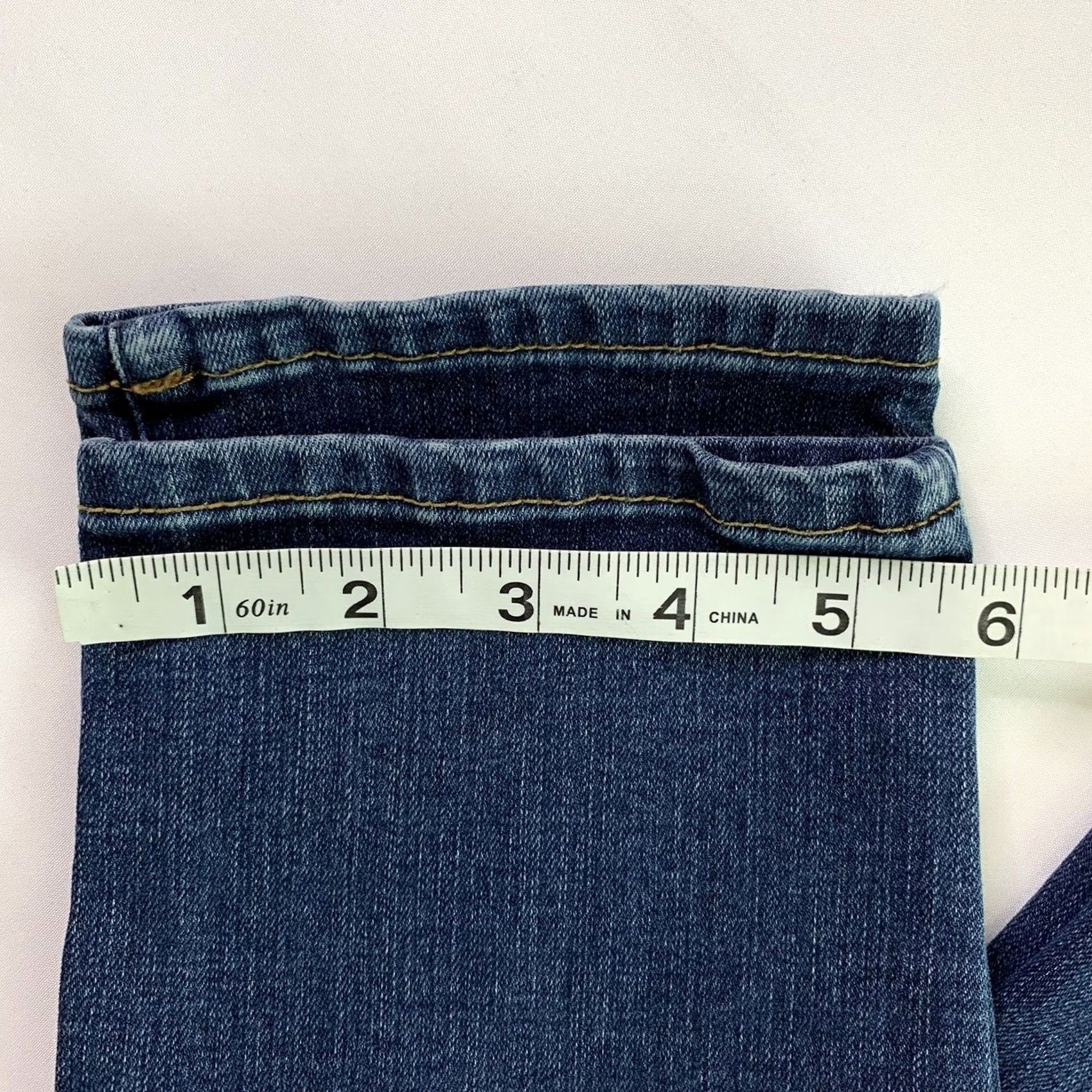 Vintage Chico’s So Slimming Slim Leg Ankle Women’s Jeans 27x26 Approximate Denim Blue 27 in 5-Pocket Design Slimming Jeans Womens Size 27" / US 4 / IT 40 - 5 Thumbnail