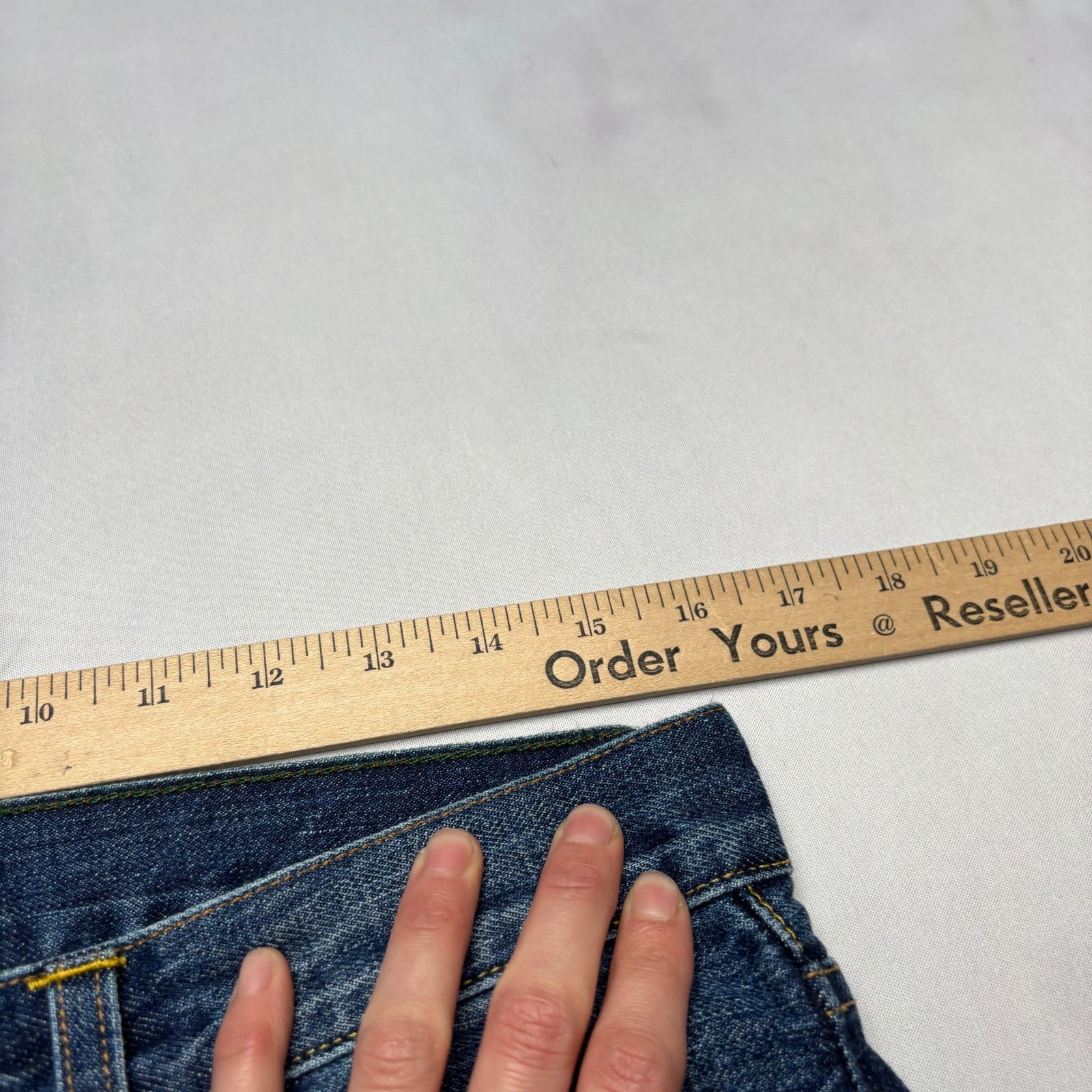 Sid Mashburn $325 Sid Mashburn Japanese Selvedge Deep Indigo Jeans 32x34 Size US 32 / EU 48 - 7 Thumbnail