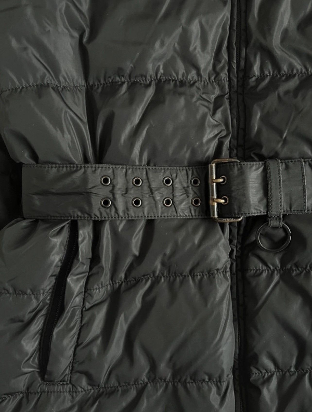 Prada Prada 2000's long puffer jacket Size S / US 4 / IT 40 - 7 Thumbnail
