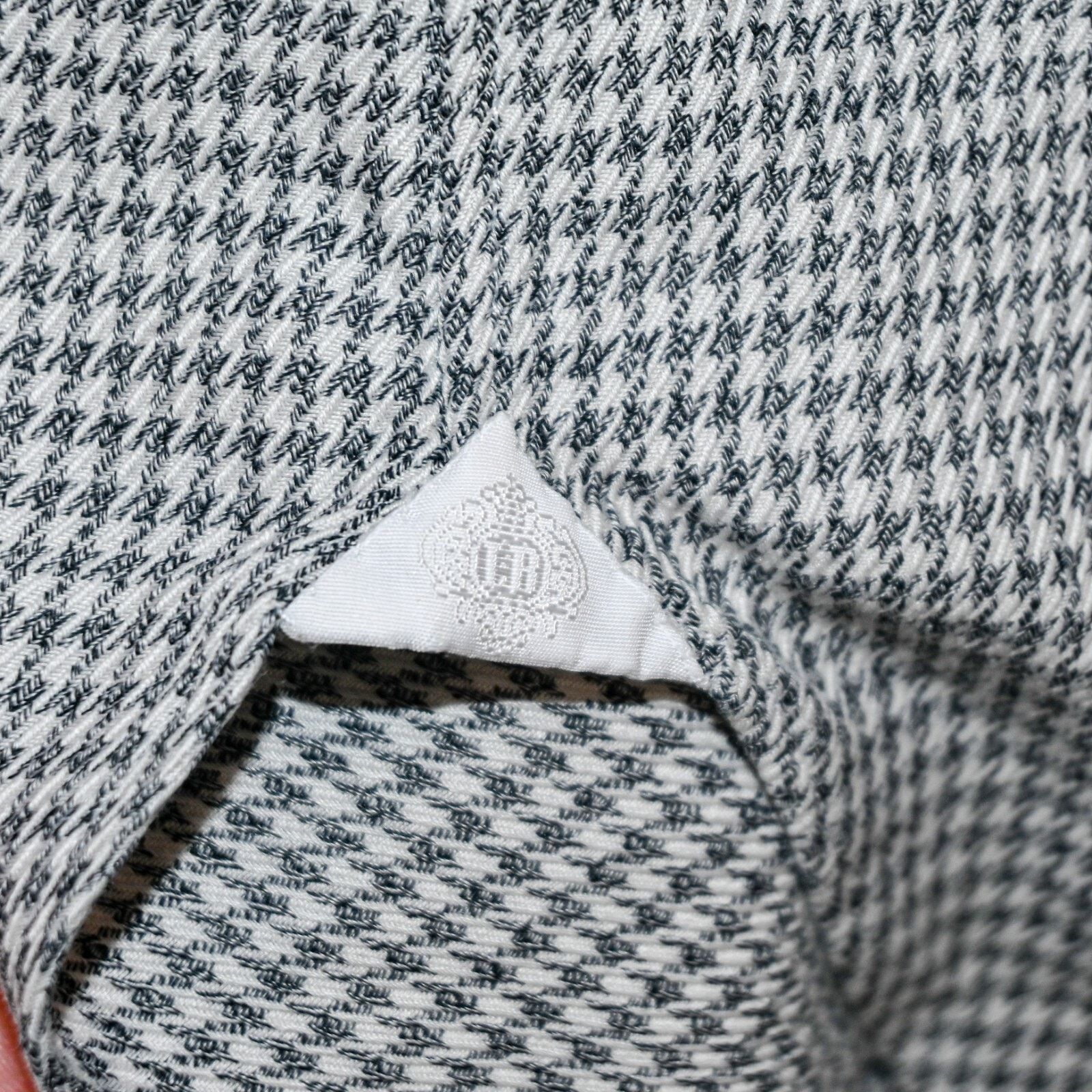Luigi Borrelli Borrelli Napoli Hand Made Button up Dress shirt Houndstooth Size US L / EU 52-54 / 3 - 6 Thumbnail